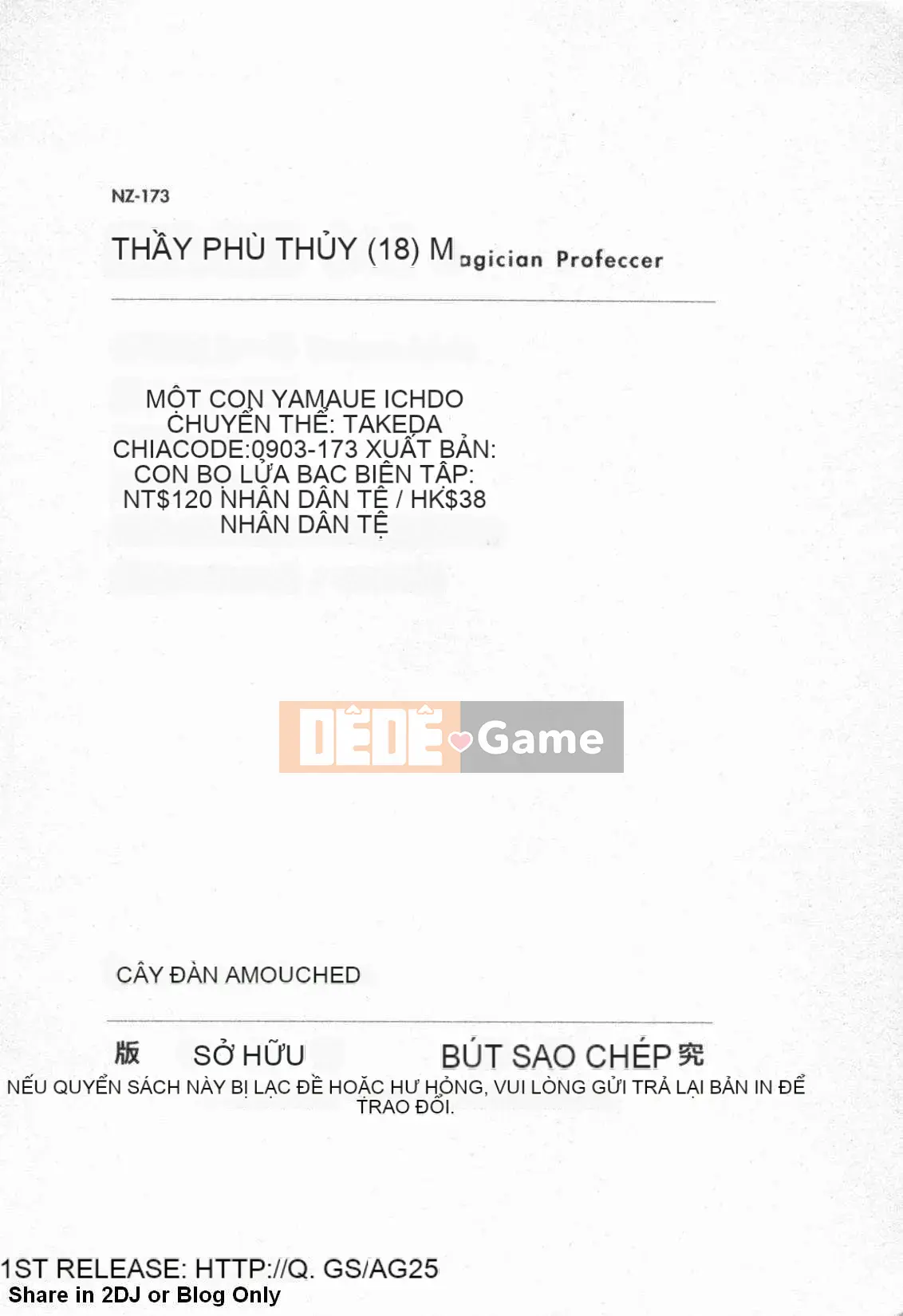 [Nhất Đấu Trên Núi] Ma Đạo Sư 18