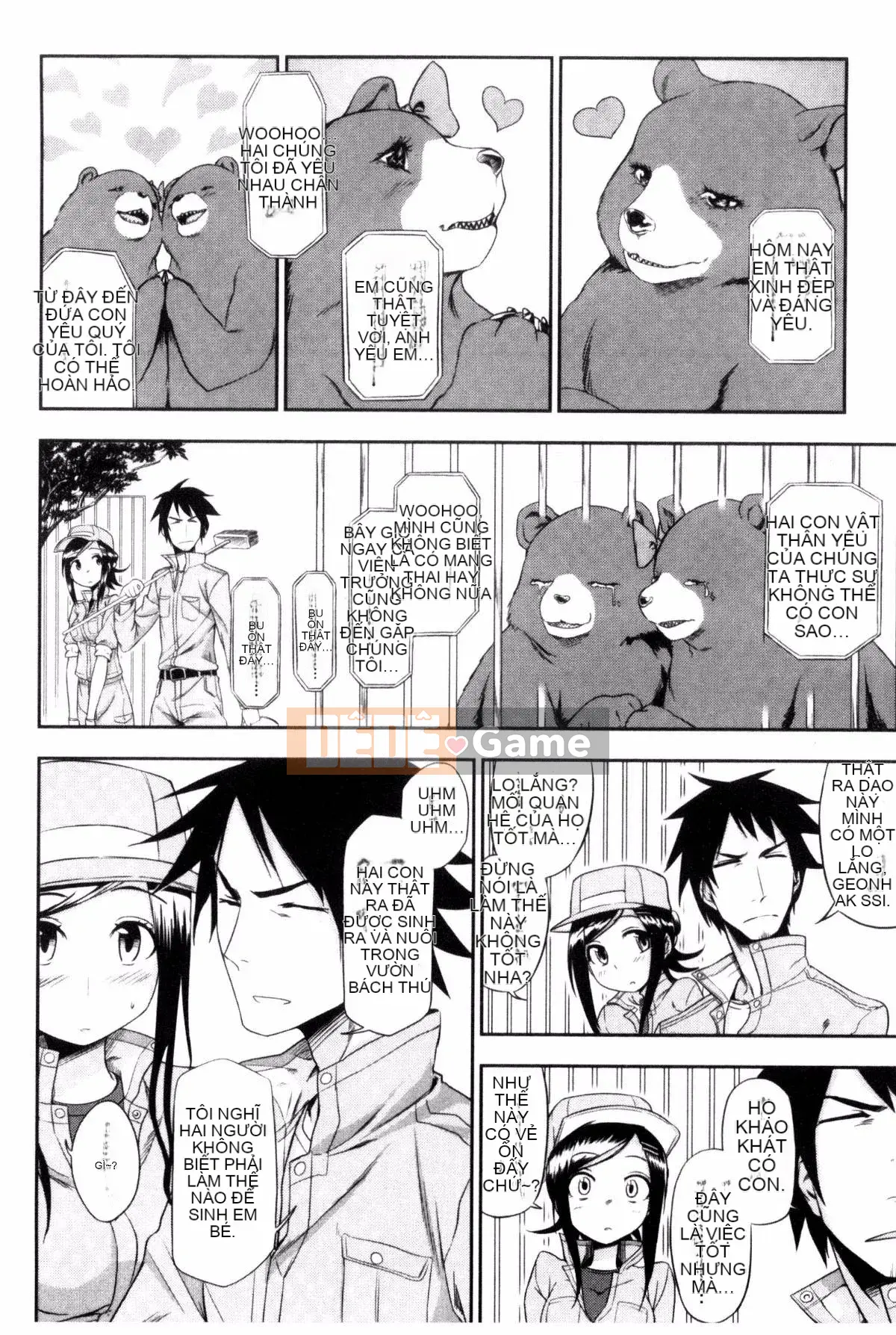 [Kazeteki Koubou][Kuma no Toru] Tôi thực sự muốn thử H♡