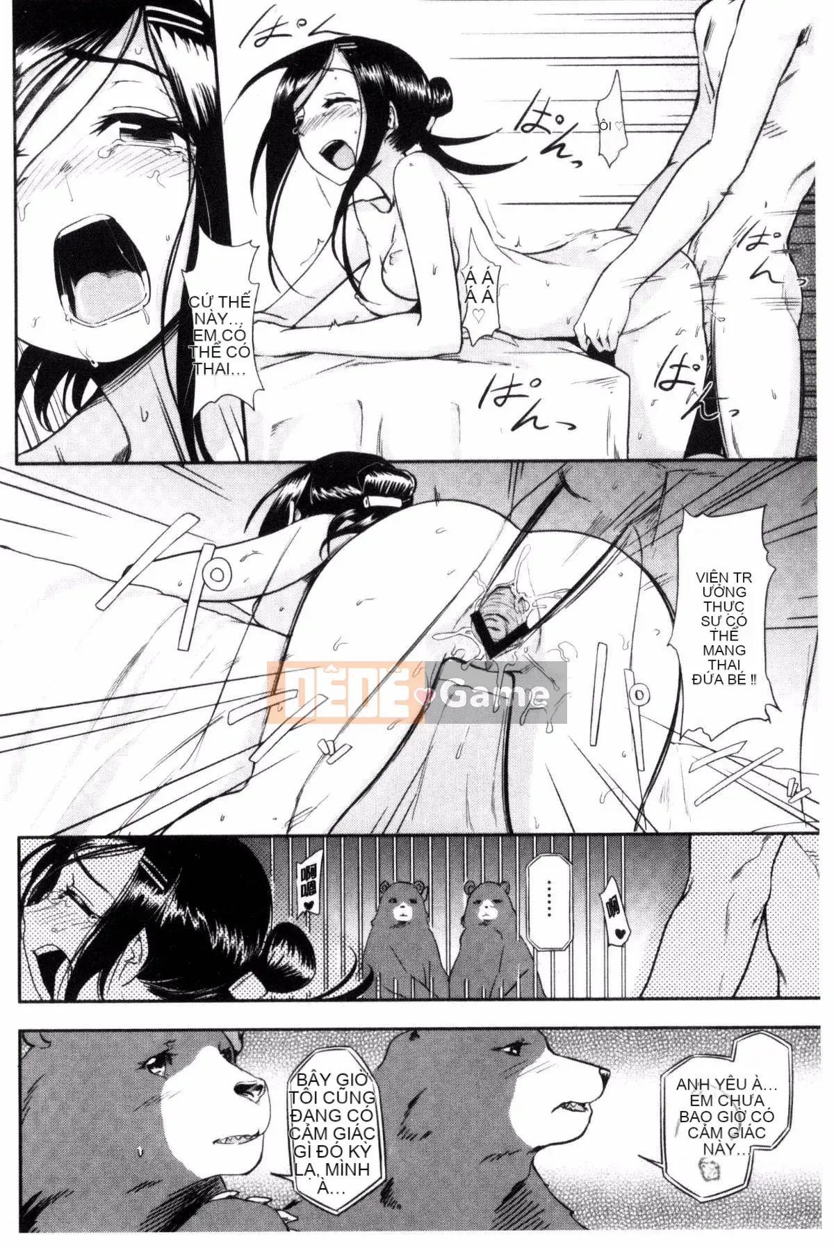 [Kazeteki Koubou][Kuma no Toru] Tôi thực sự muốn thử H♡