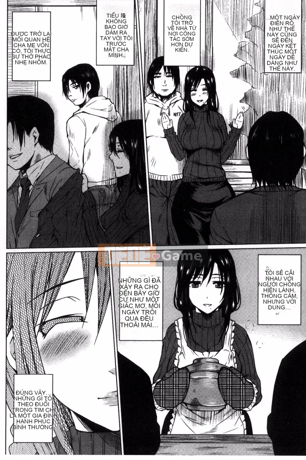 [Kazeteki Koubou][Dunga] Gia đình chế sex Mẹ chồng và em gái là nô lệ thịt