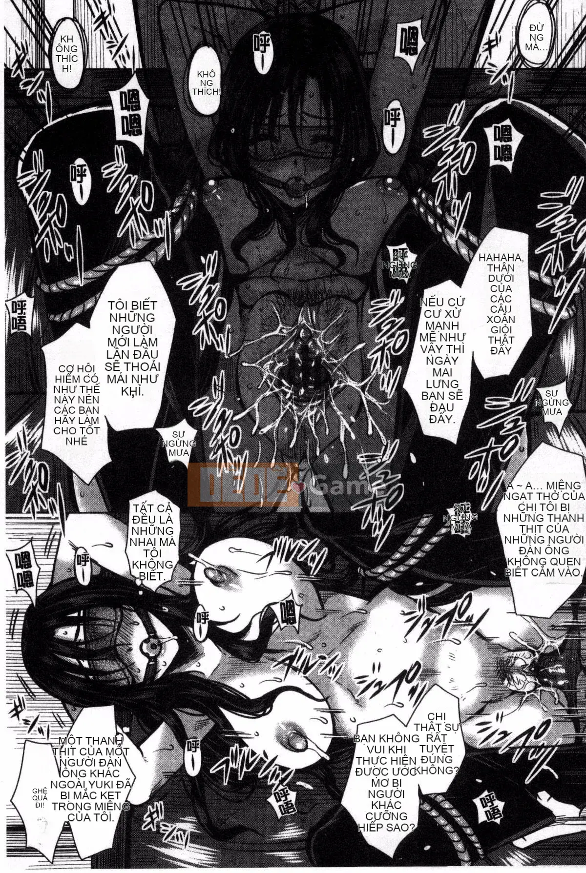 [Kazeteki Koubou][Dunga] Gia đình chế sex Mẹ chồng và em gái là nô lệ thịt