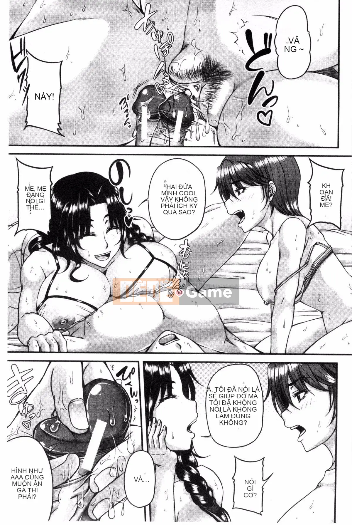 [Kazeteki Koubou][Moriwaka Kanae] Hiếp dâm lẫn nhau giữa mẹ và vợ