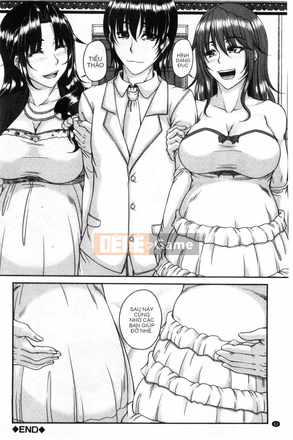 [Kazeteki Koubou][Moriwaka Kanae] Hiếp dâm lẫn nhau giữa mẹ và vợ