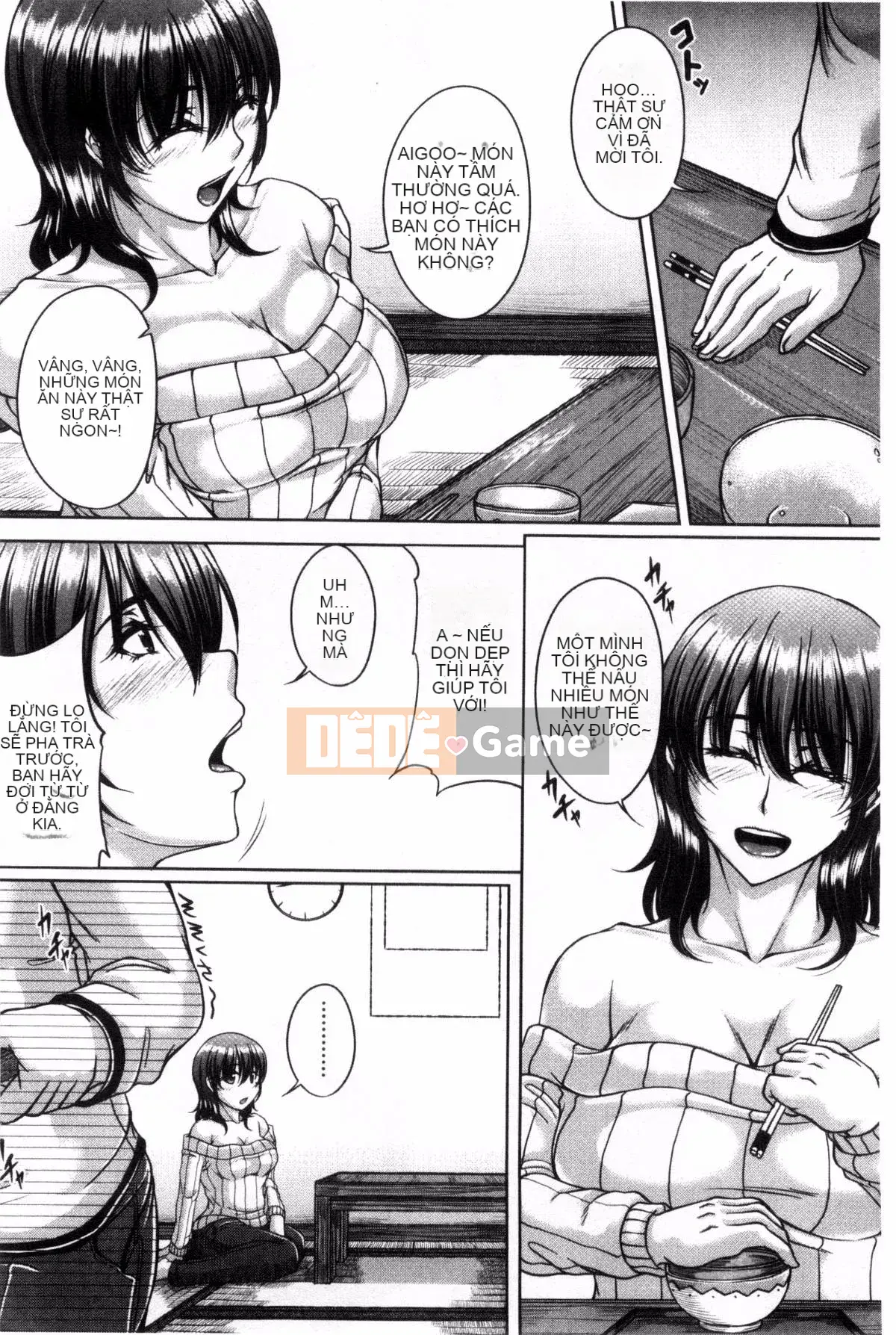 [Kazeteki Koubou][Moriwaka Kanae] Hiếp dâm lẫn nhau giữa mẹ và vợ