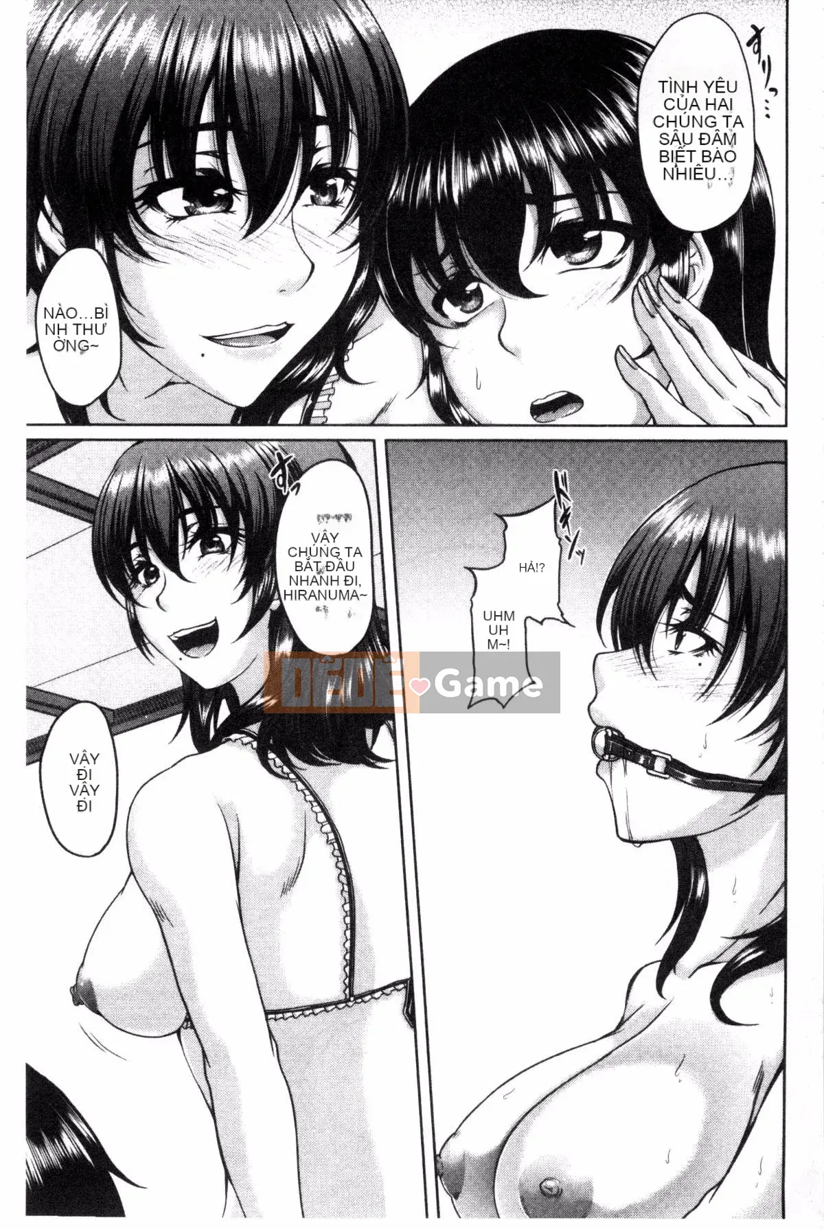 [Kazeteki Koubou][Moriwaka Kanae] Hiếp dâm lẫn nhau giữa mẹ và vợ