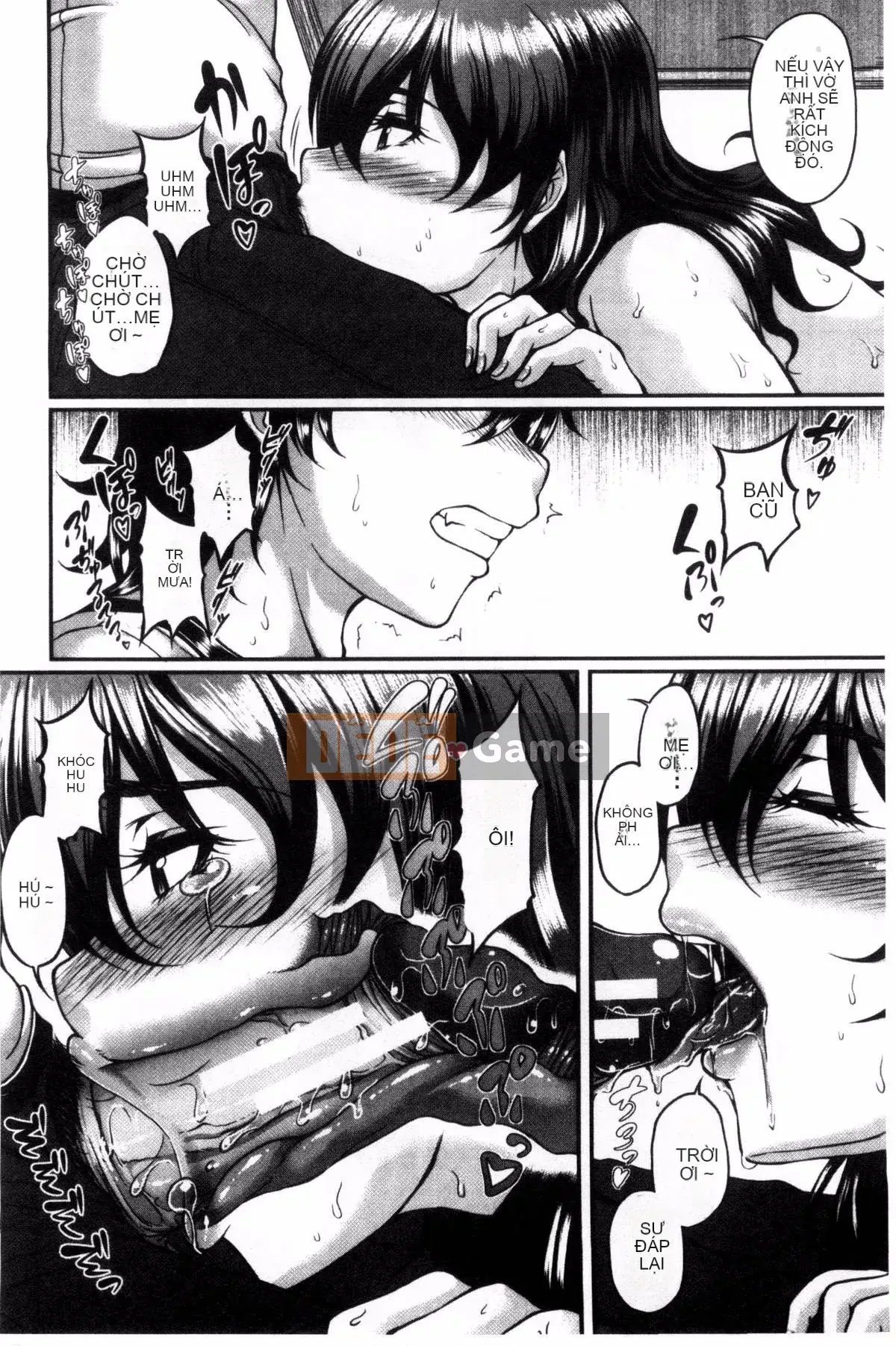 [Kazeteki Koubou][Moriwaka Kanae] Hiếp dâm lẫn nhau giữa mẹ và vợ