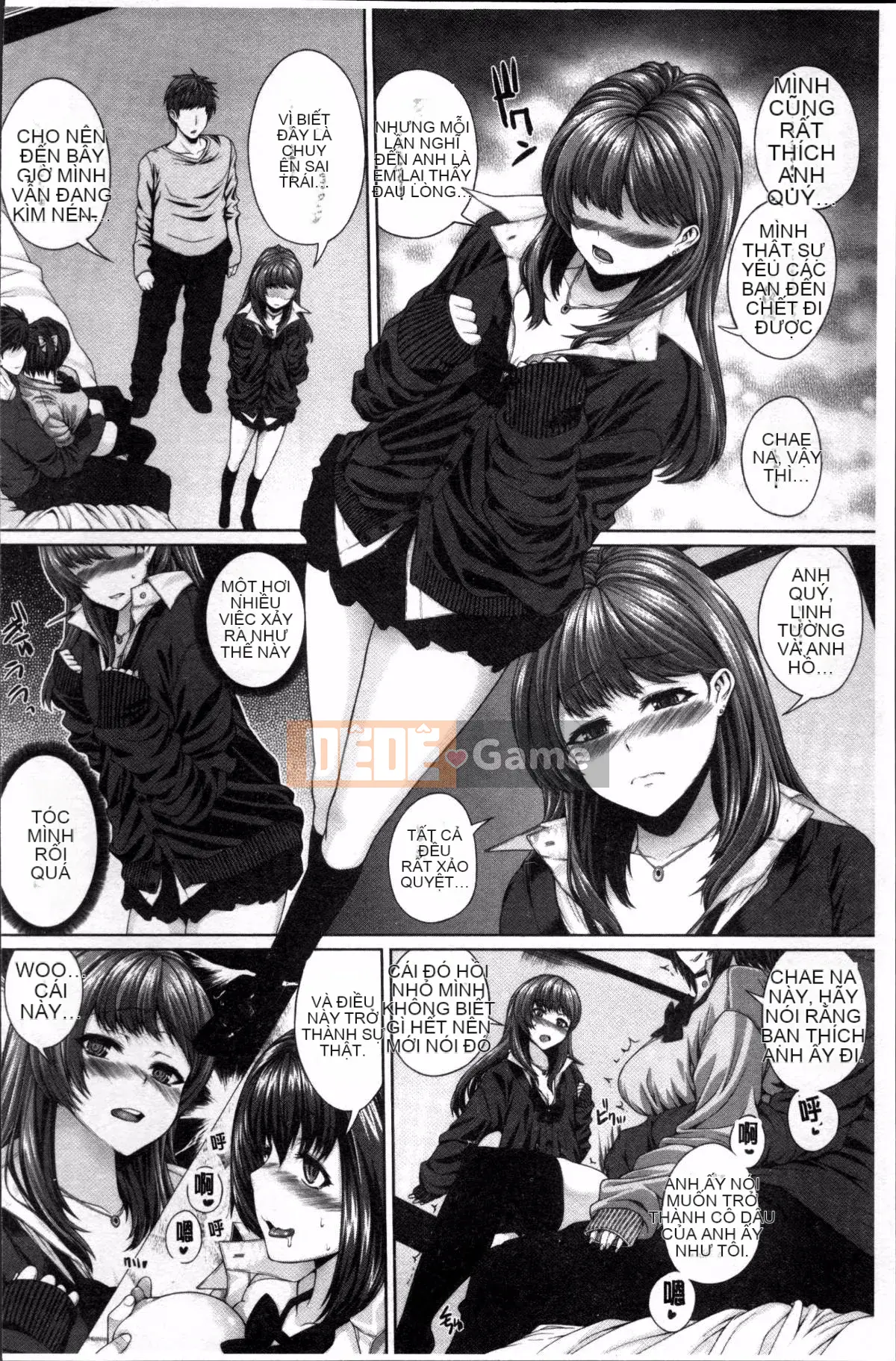 [Nhóm càn quét 4K][Yoshida Inuto] Sau giờ học là gương mặt nữ