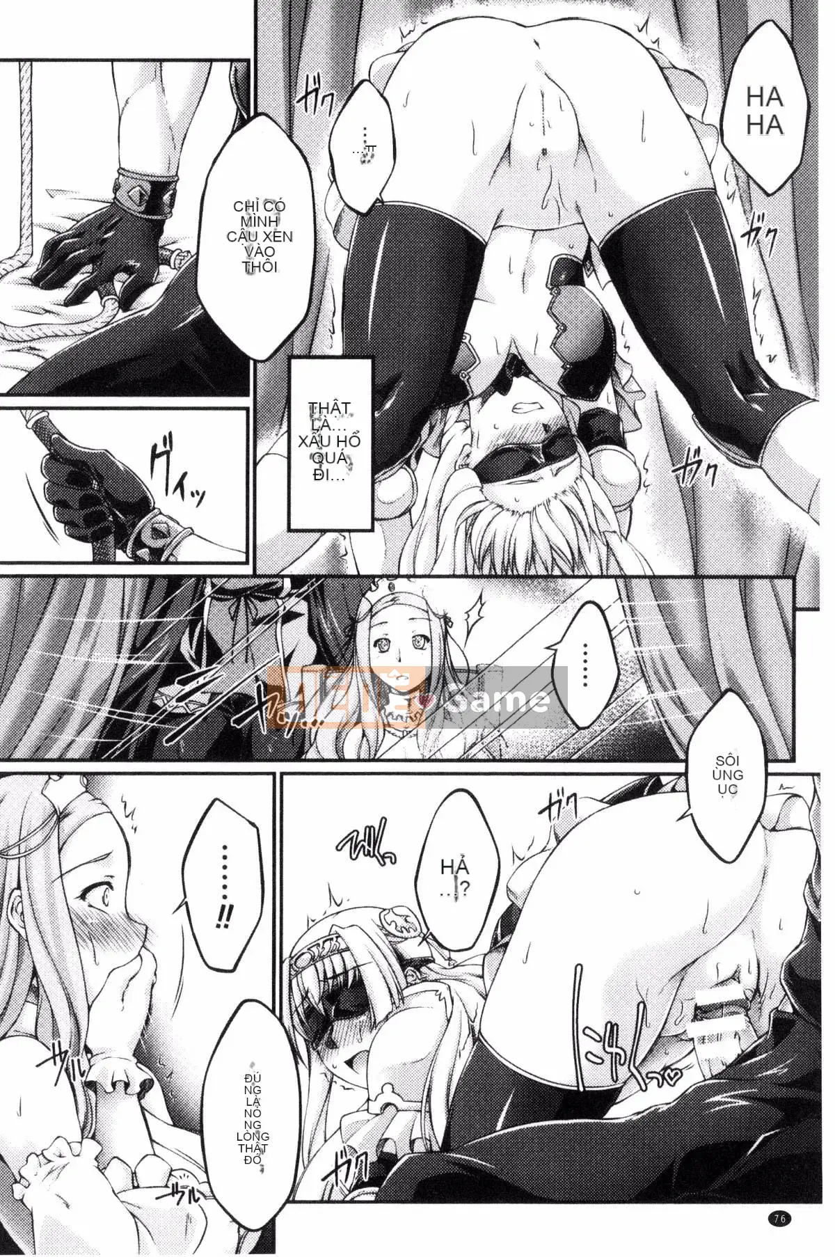 [Kazeteki Koubou][Wataru Otsuki] Hắc thú-Thánh nhân cao quý nhuốm mây-THE COMIC