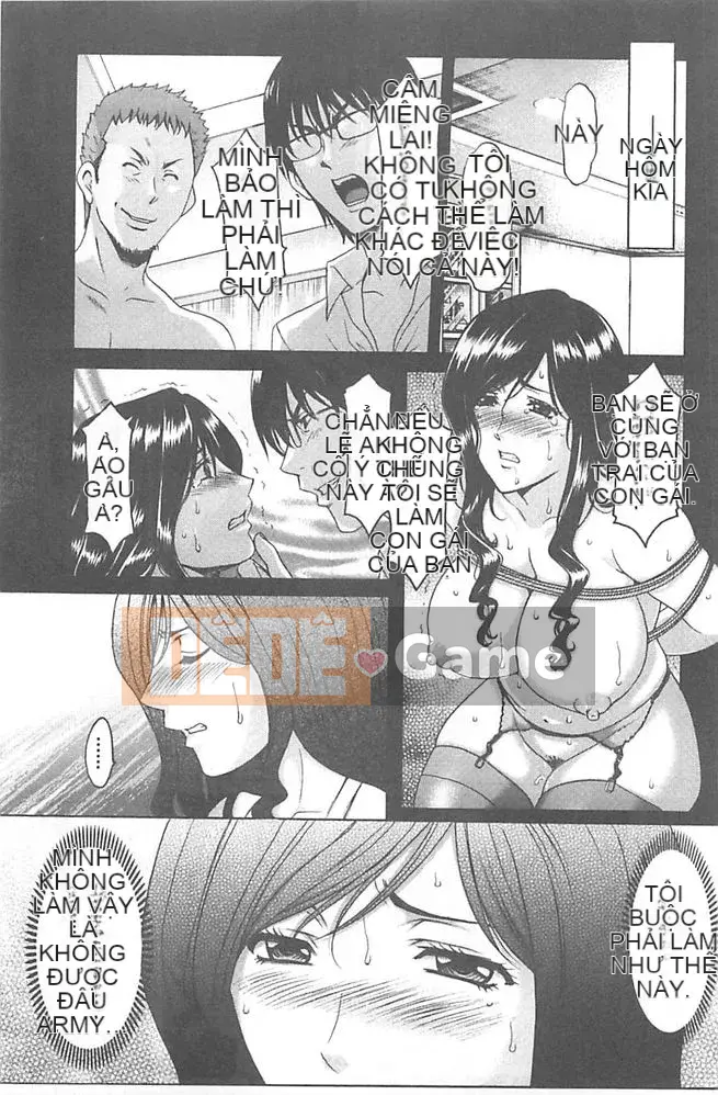 [Ryuichi Hoshino] Cạm bẫy sa ngã ~Mẹ con gái giải trí Gang bang tra tấn