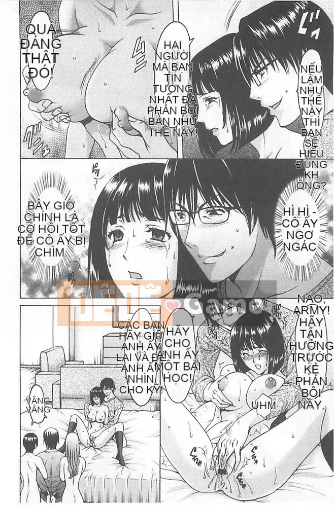 [Ryuichi Hoshino] Cạm bẫy sa ngã ~Mẹ con gái giải trí Gang bang tra tấn