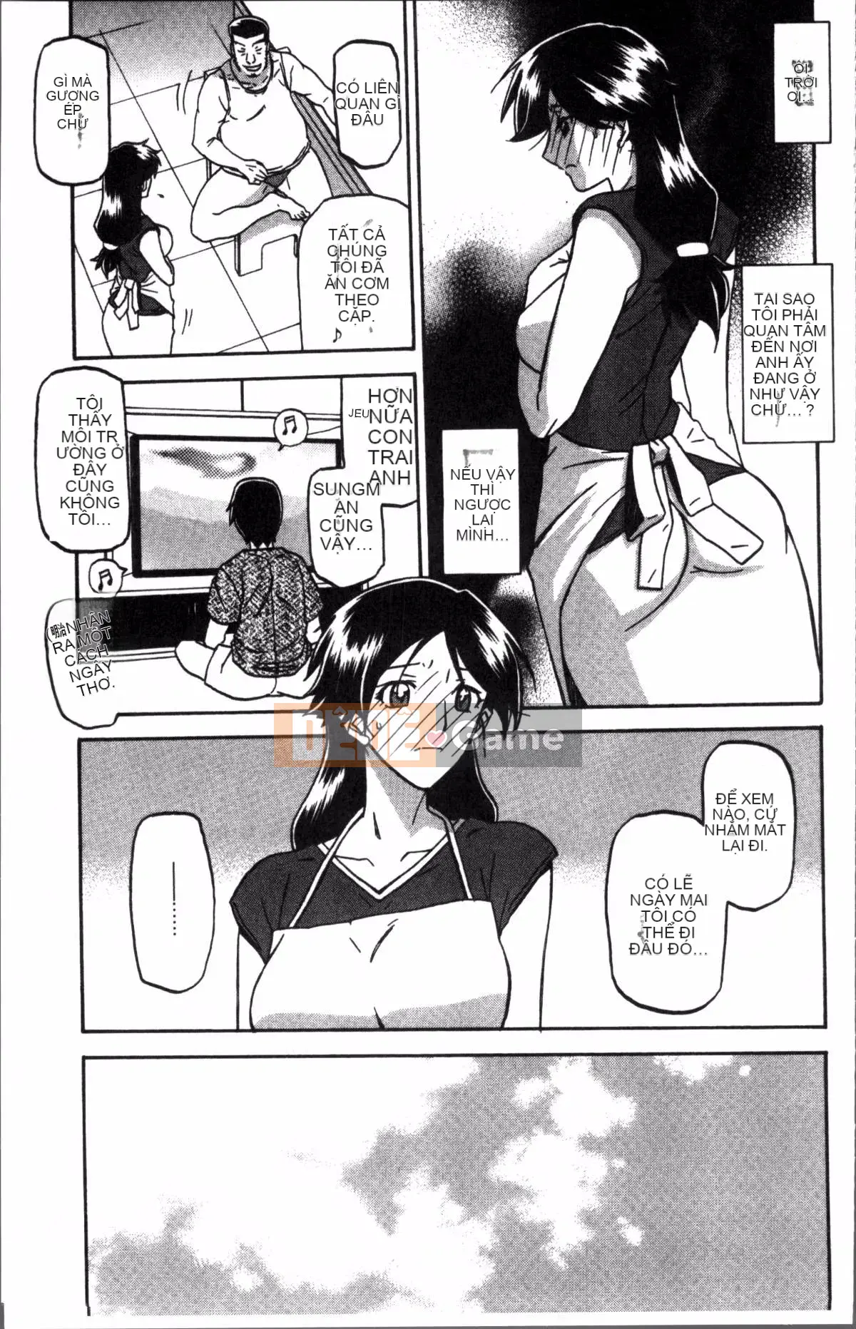 [Nhóm càn quét 4K][Yamabunkyoden] Chiếc lồng hoa huệ