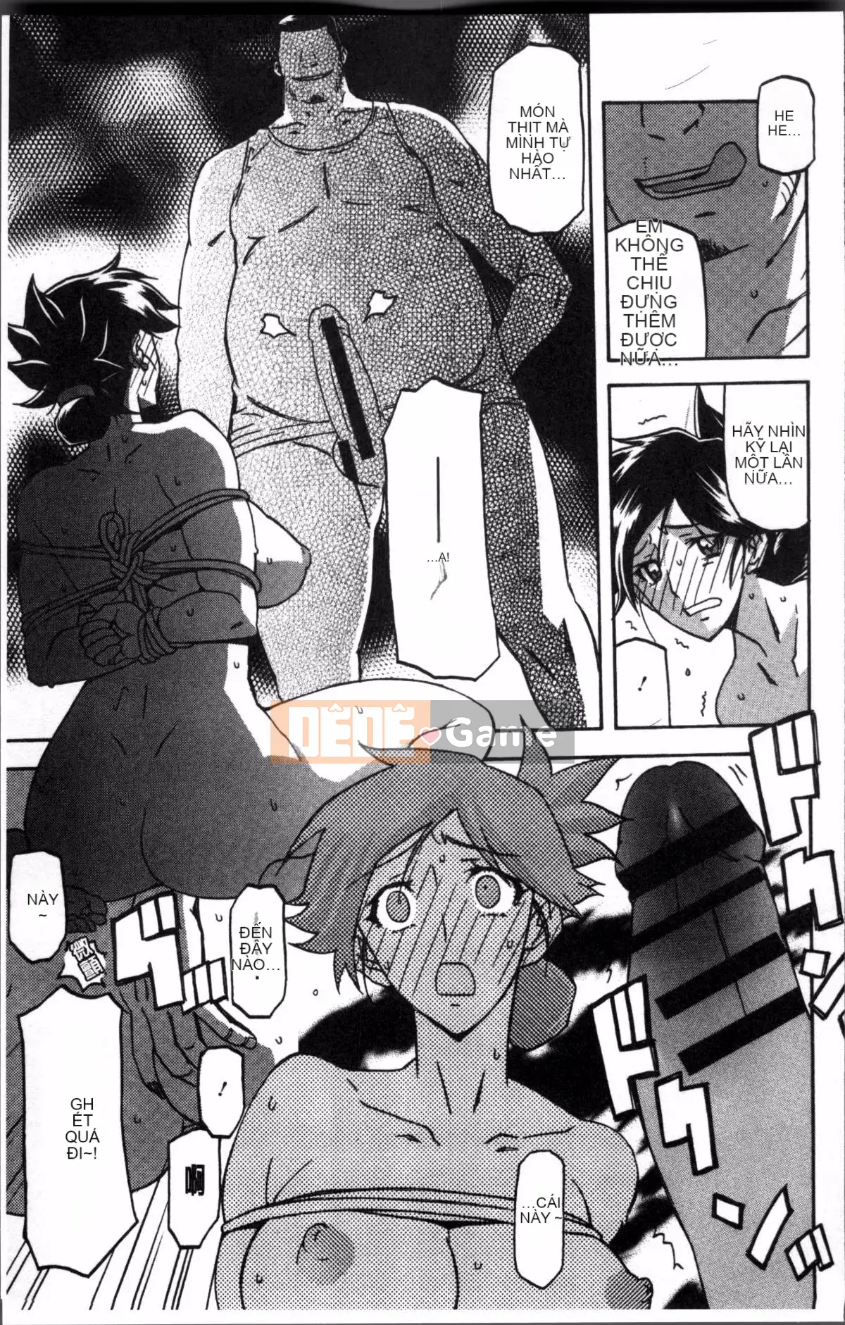 [Nhóm càn quét 4K][Yamabunkyoden] Chiếc lồng hoa huệ