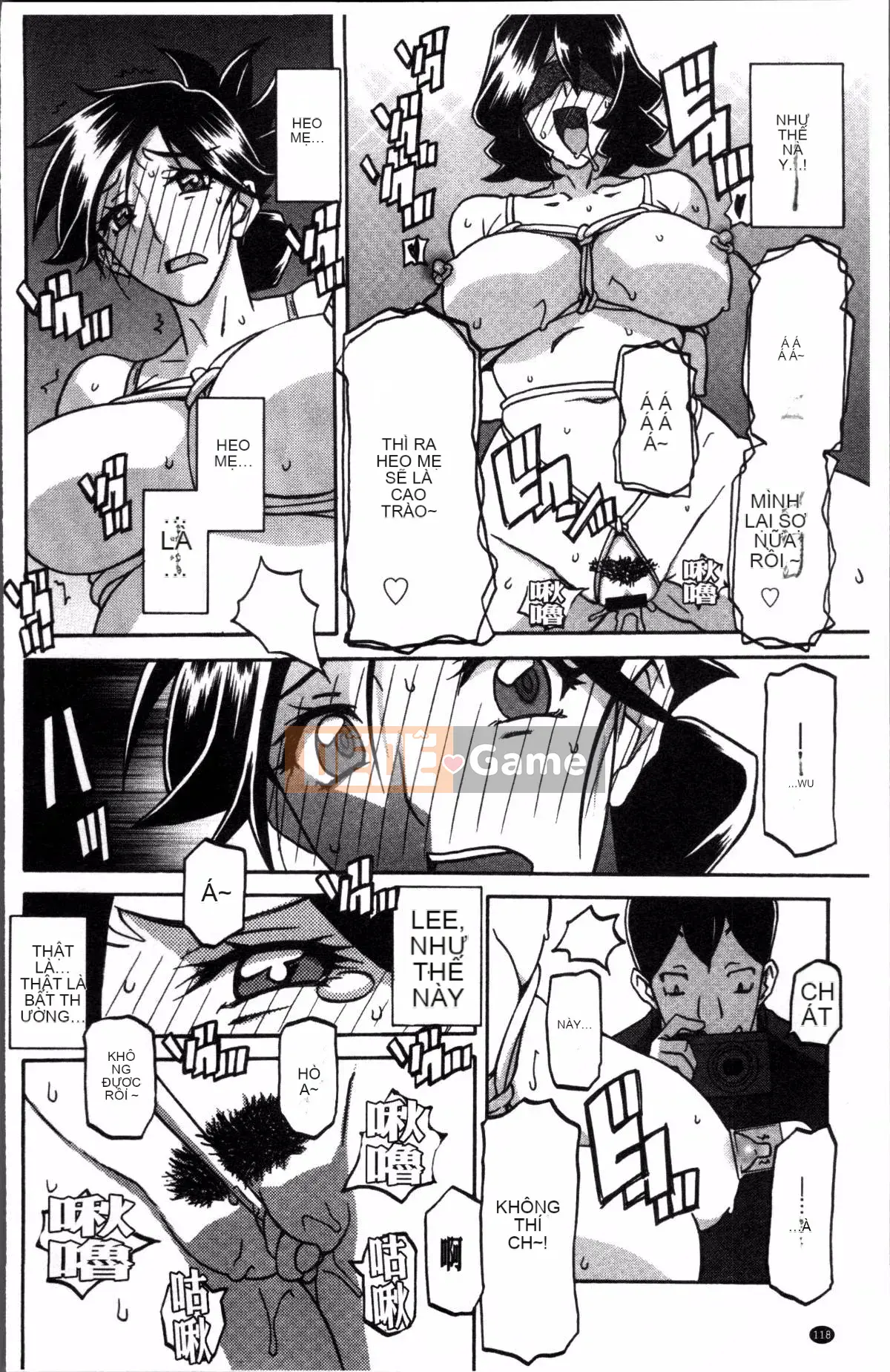 [Nhóm càn quét 4K][Yamabunkyoden] Chiếc lồng hoa huệ