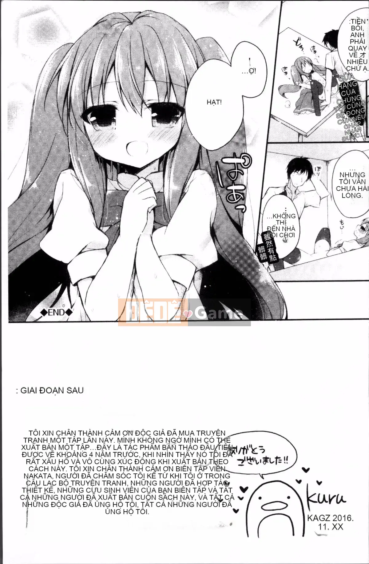 [Nhóm càn quét 4K][Akuru Kaga] Mối tình đầu tan chảy