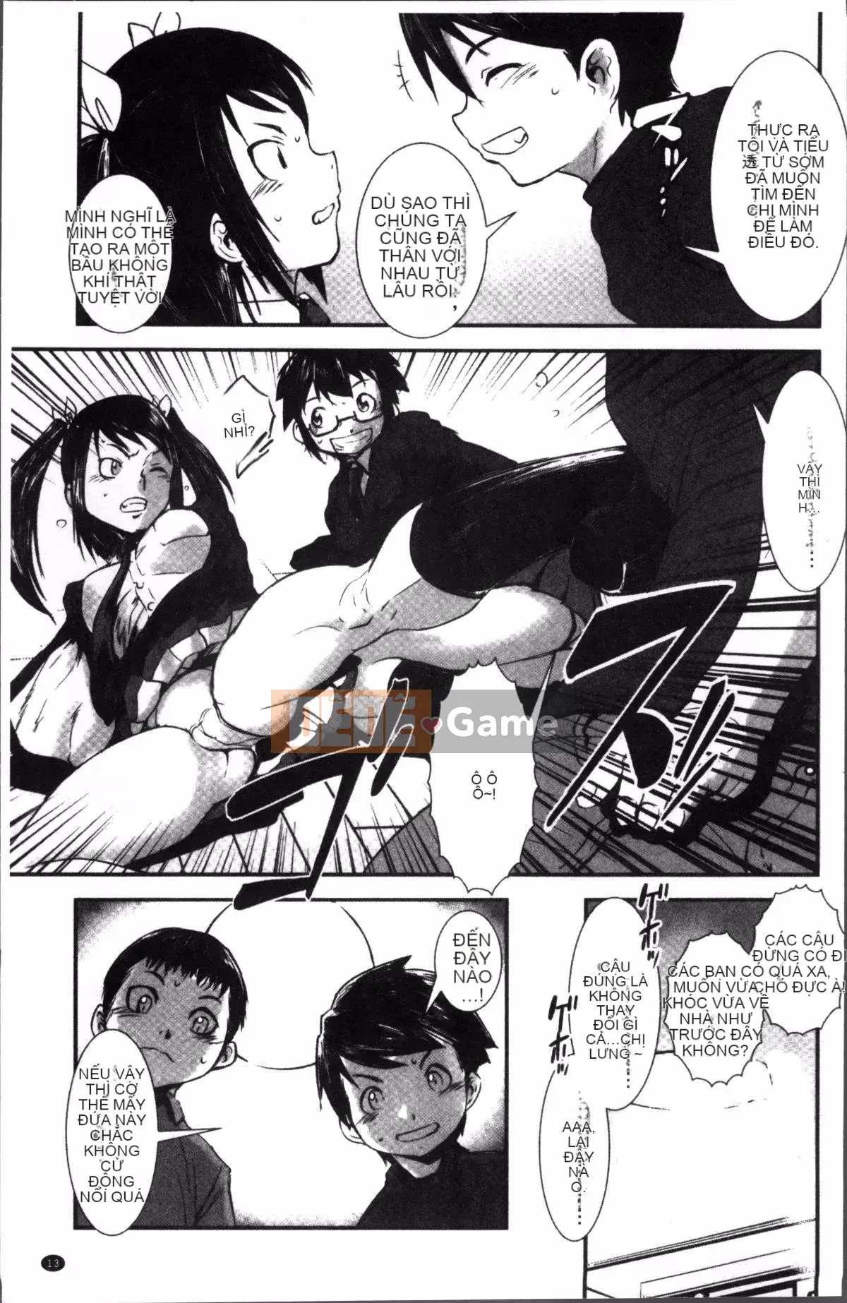 [Nhóm quét 4K][Shimotsuki Shigego] Hiếp dâm anh chị em