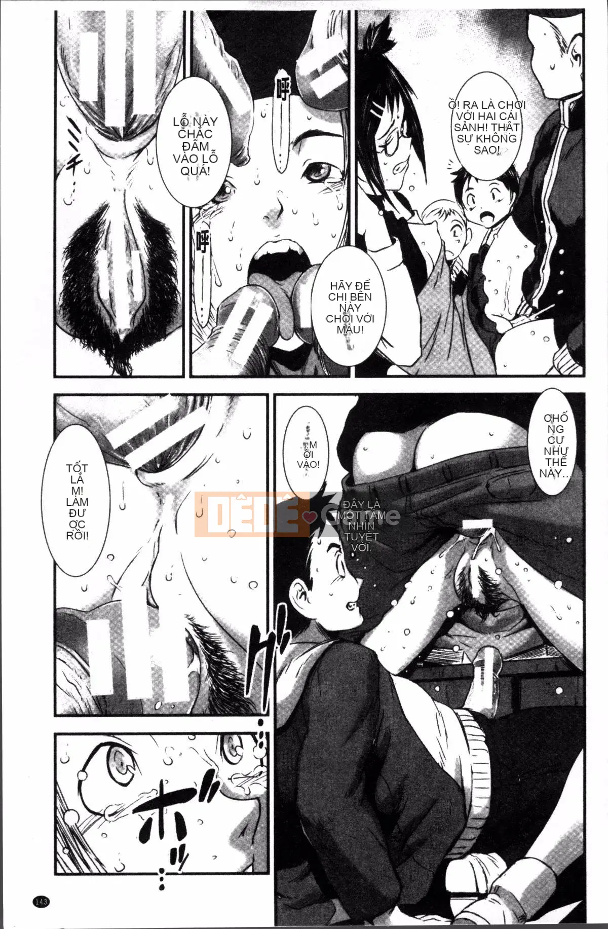 [Nhóm quét 4K][Shimotsuki Shigego] Hiếp dâm anh chị em