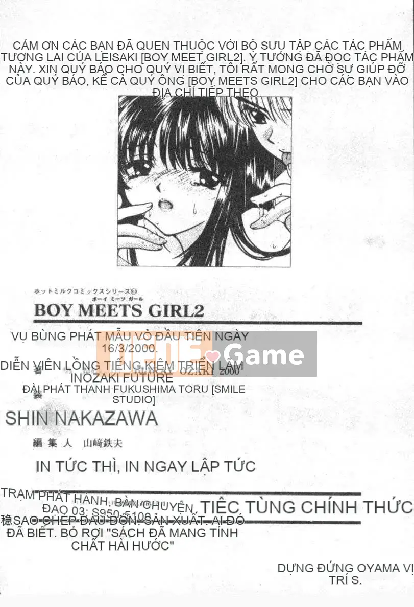 [Ozaki Mirai] CẬU BÉ GẶP GÁI2