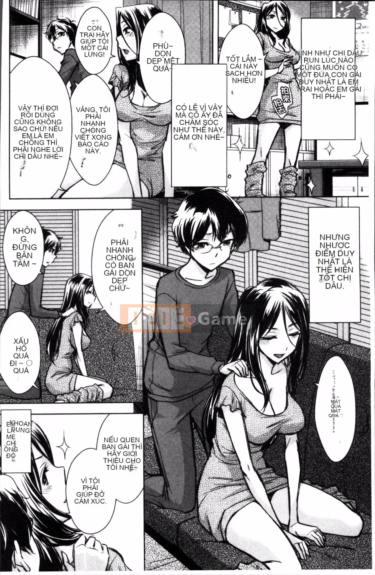 [Nhóm quét 4K][Yuki Oguni] Xuất tinh vào trong âm đạo của em gái bạn