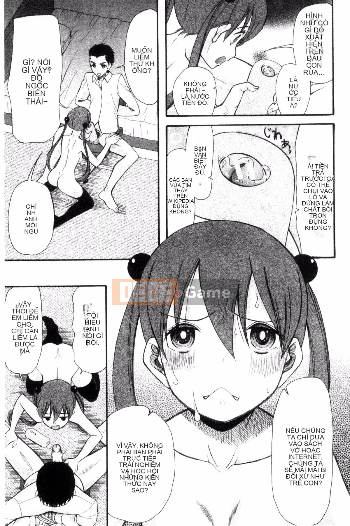 [Hoshitsuki Neon] Bốn cô em gái, bối rối xuất tinh