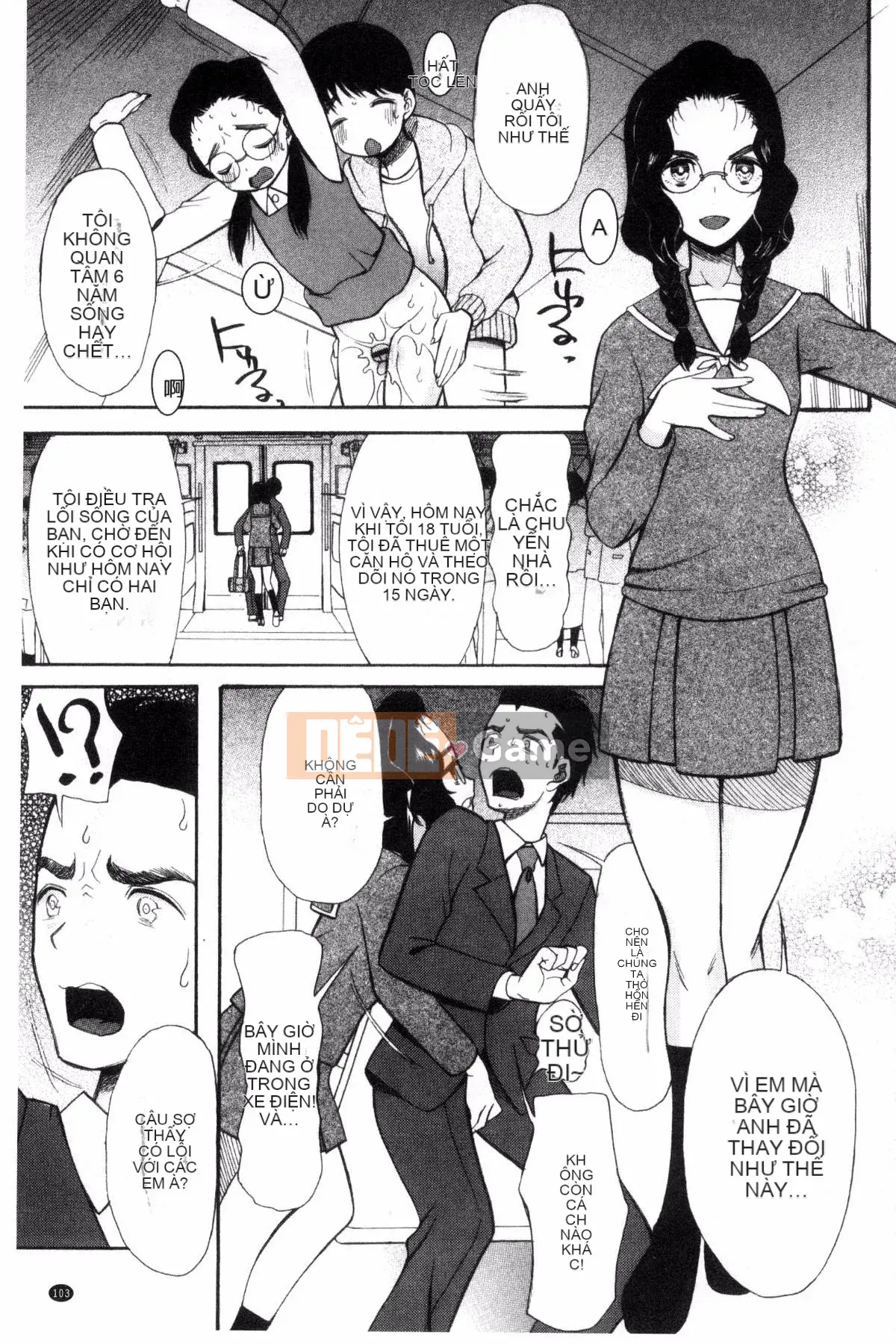 [Hoshitsuki Neon] Bốn cô em gái, bối rối xuất tinh