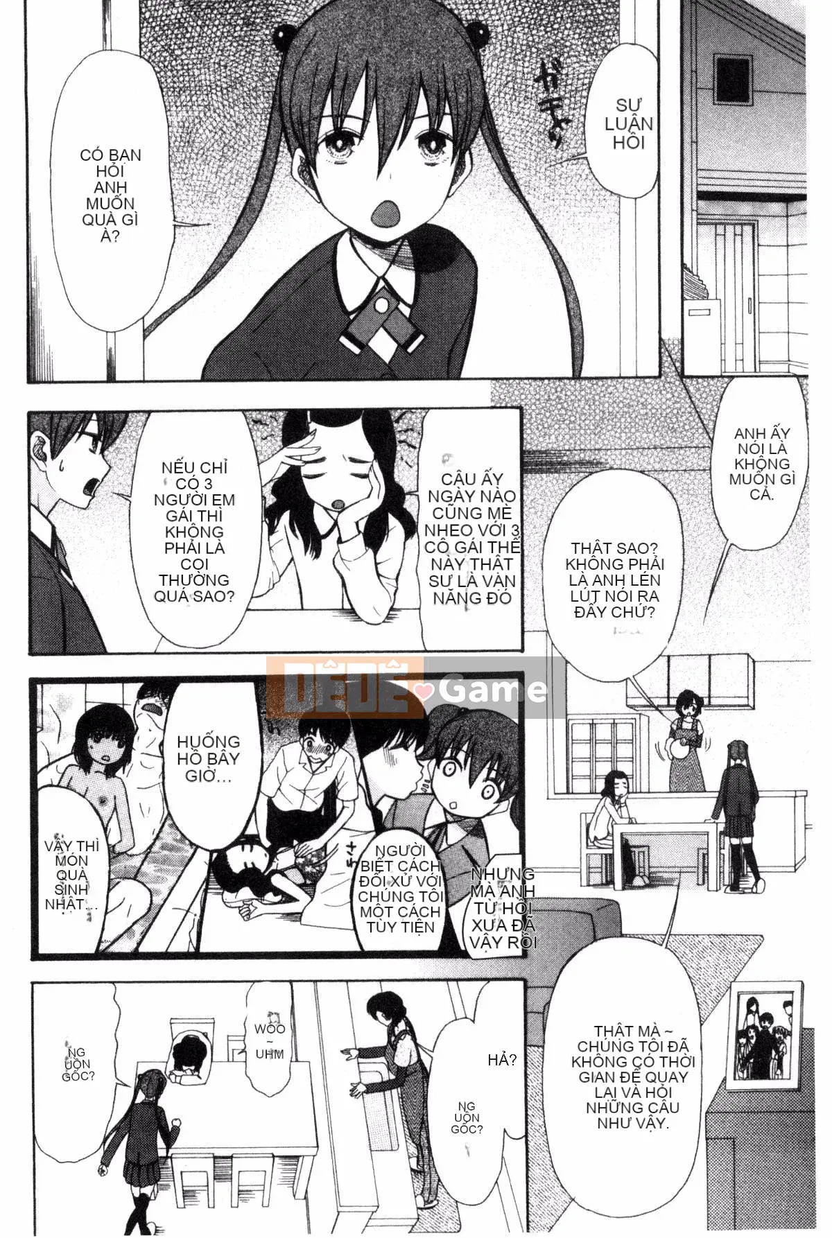 [Hoshitsuki Neon] Bốn cô em gái, bối rối xuất tinh