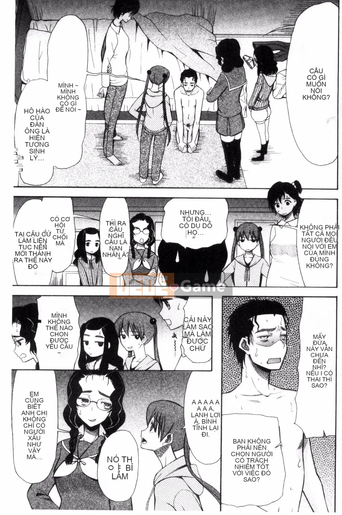 [Hoshitsuki Neon] Bốn cô em gái, bối rối xuất tinh