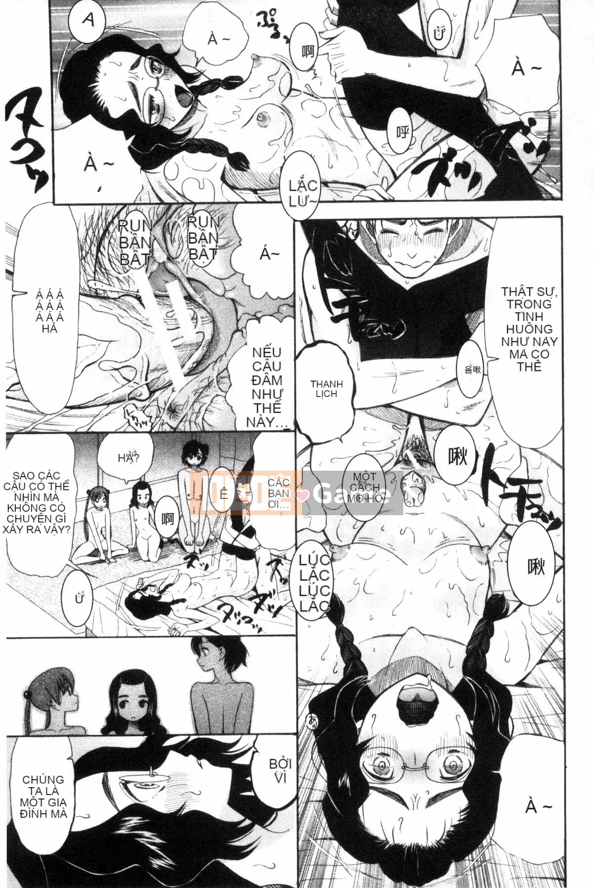 [Hoshitsuki Neon] Bốn cô em gái, bối rối xuất tinh