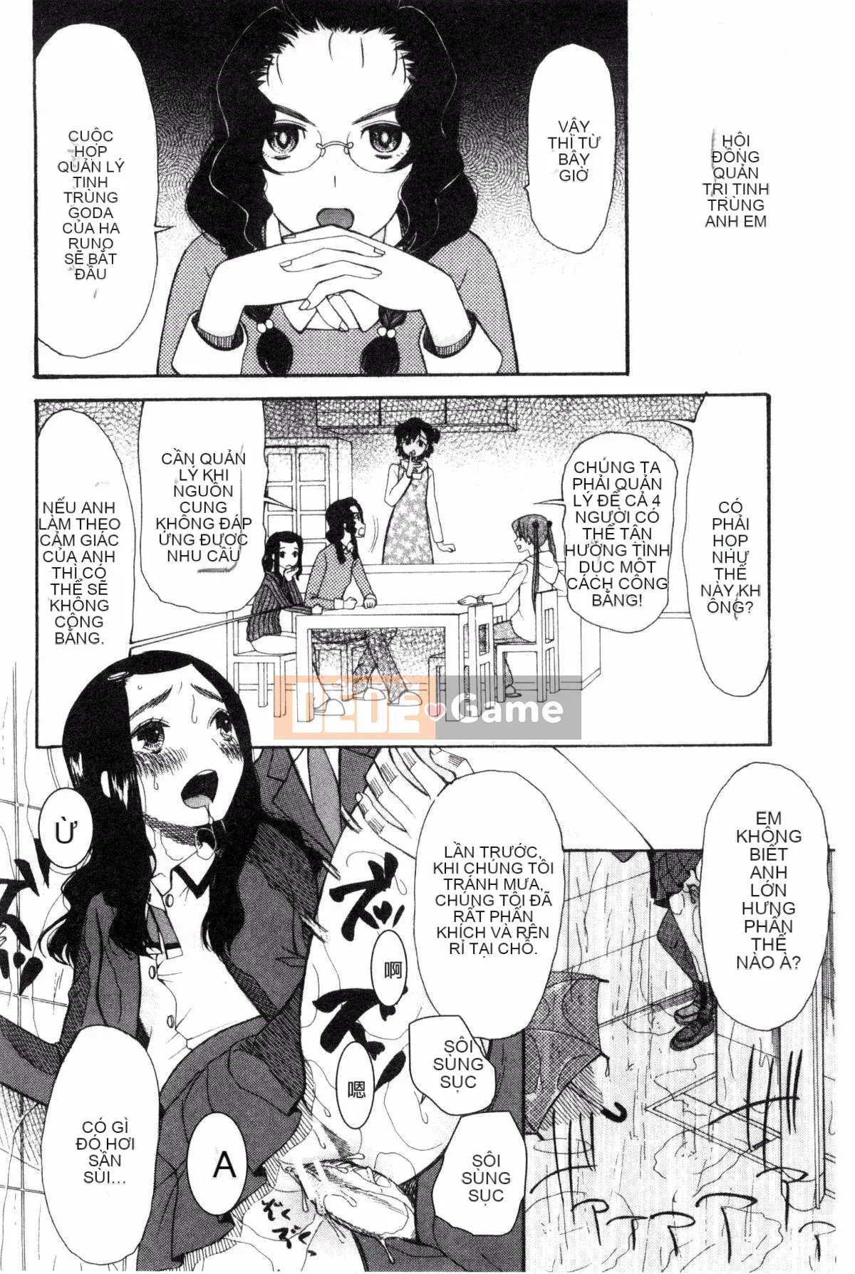 [Hoshitsuki Neon] Bốn cô em gái, bối rối xuất tinh