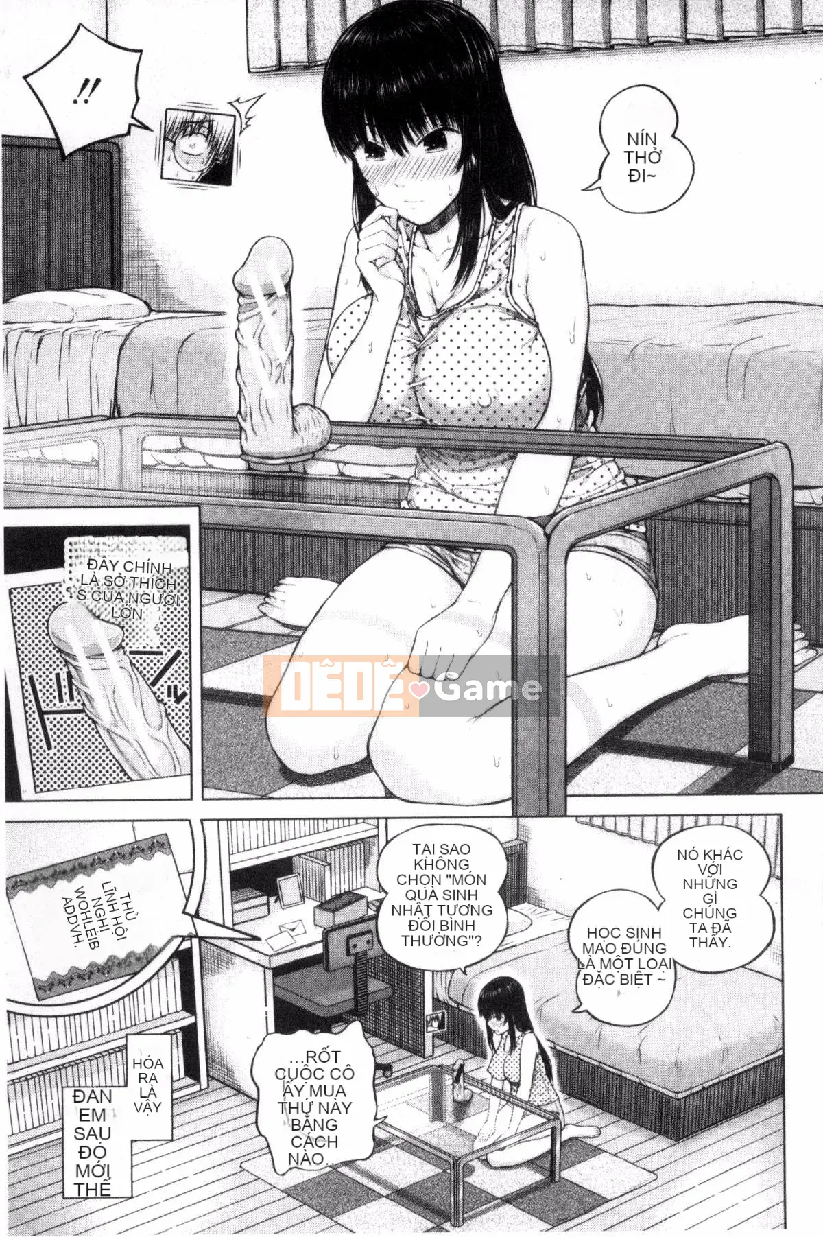 [Kazeteki Koubou][Shioroku] Núm vú sưng húp vì xấu hổ