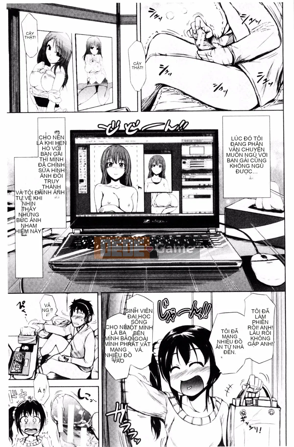 [Shiokaze Sango] Quan hệ tình dục đầu tiên của tôi là với em gái tôi