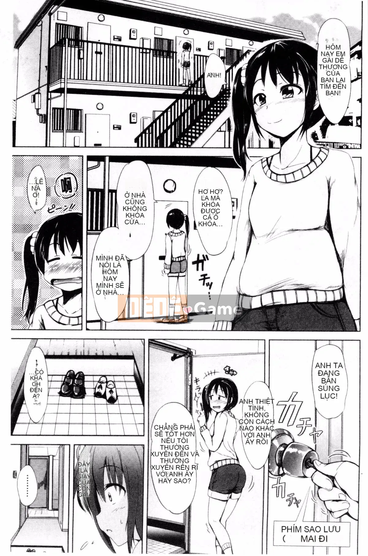 [Shiokaze Sango] Quan hệ tình dục đầu tiên của tôi là với em gái tôi