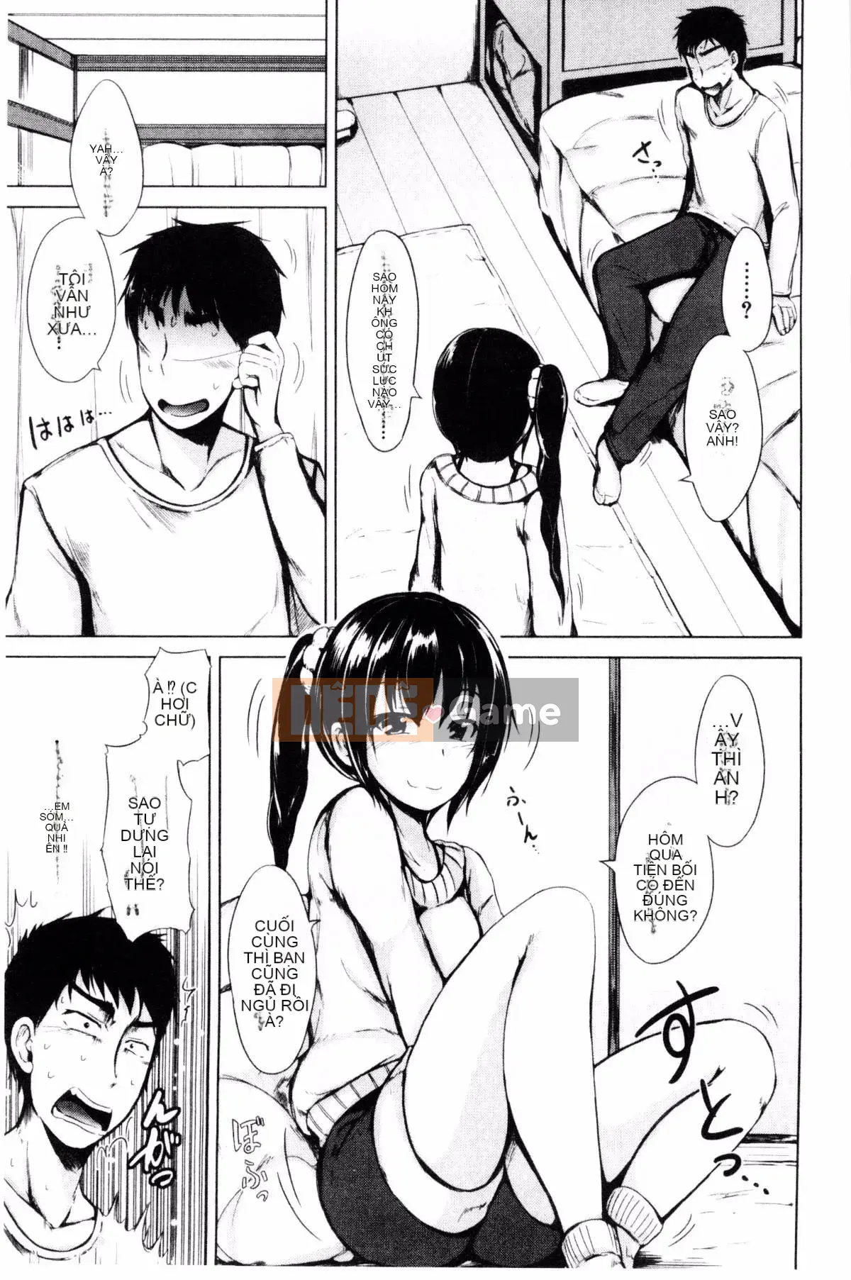 [Shiokaze Sango] Quan hệ tình dục đầu tiên của tôi là với em gái tôi