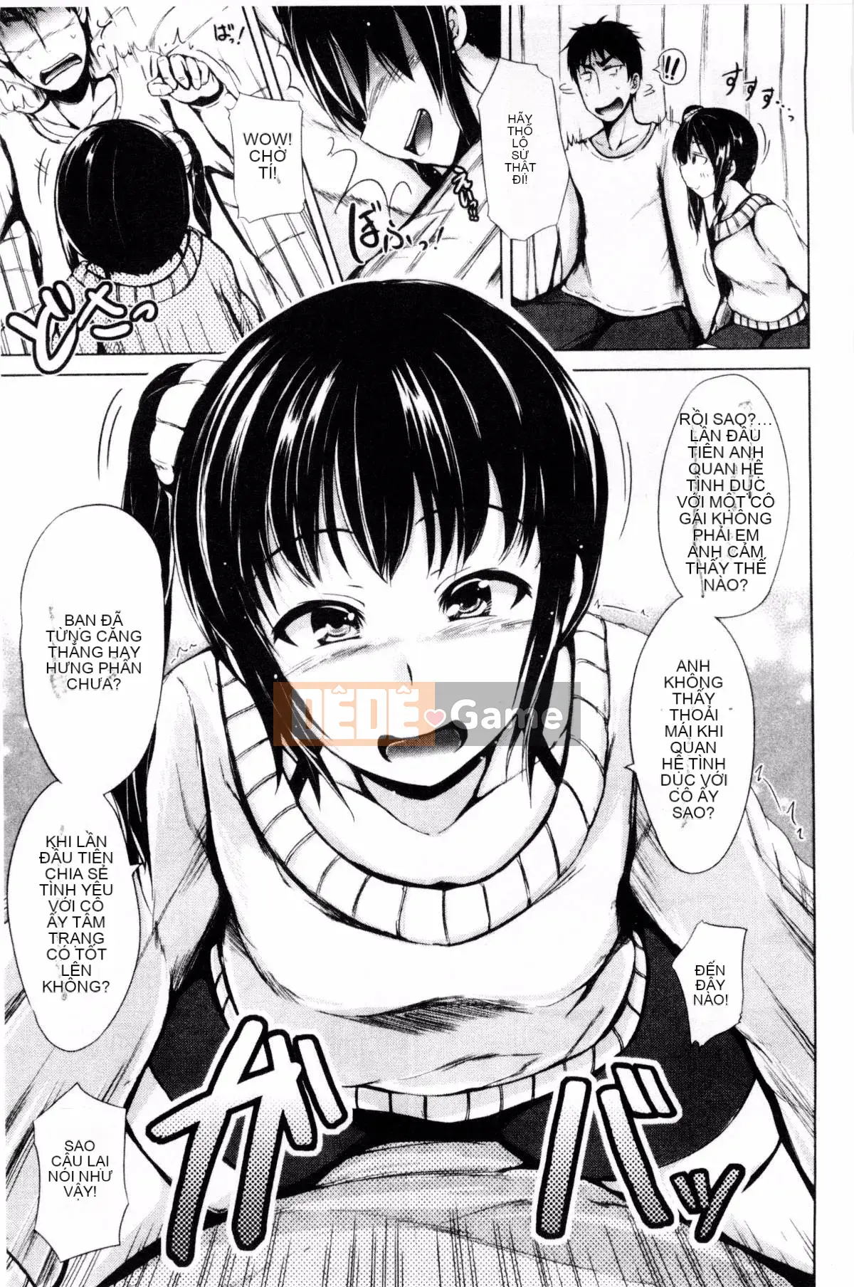 [Shiokaze Sango] Quan hệ tình dục đầu tiên của tôi là với em gái tôi