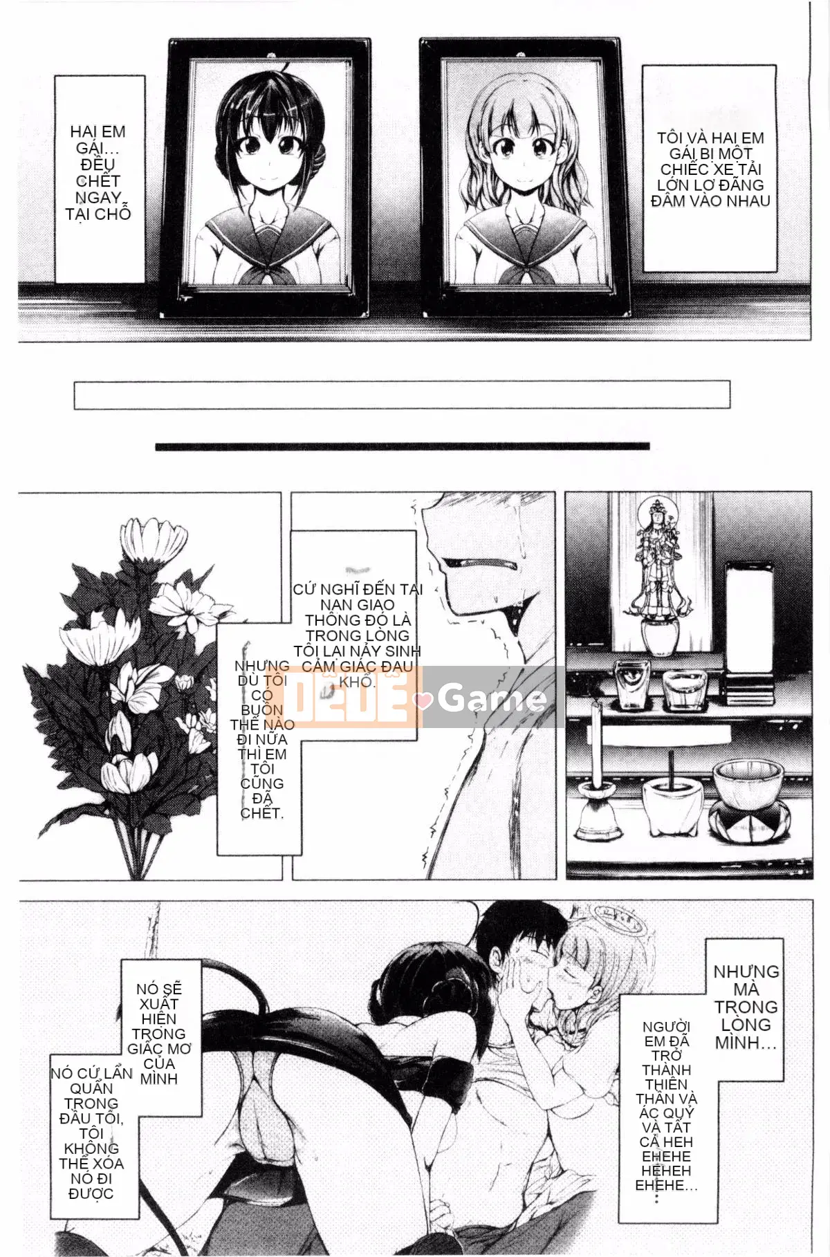 [Shiokaze Sango] Quan hệ tình dục đầu tiên của tôi là với em gái tôi