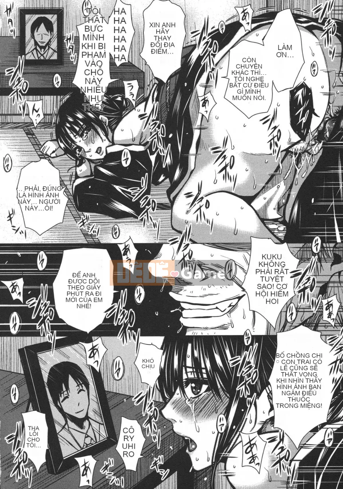 [Dunga] Sex chế gia đình mẹ chồng và em gái