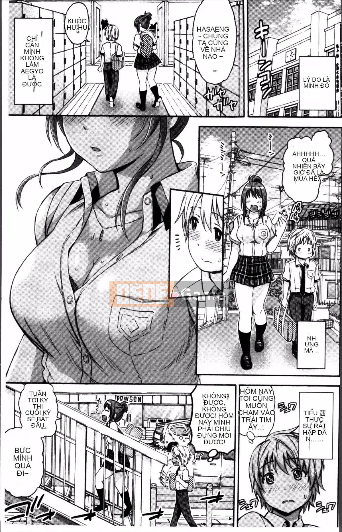 [Nhóm quét 4K][Higashino Mikan] Nóng và nhớp nháp