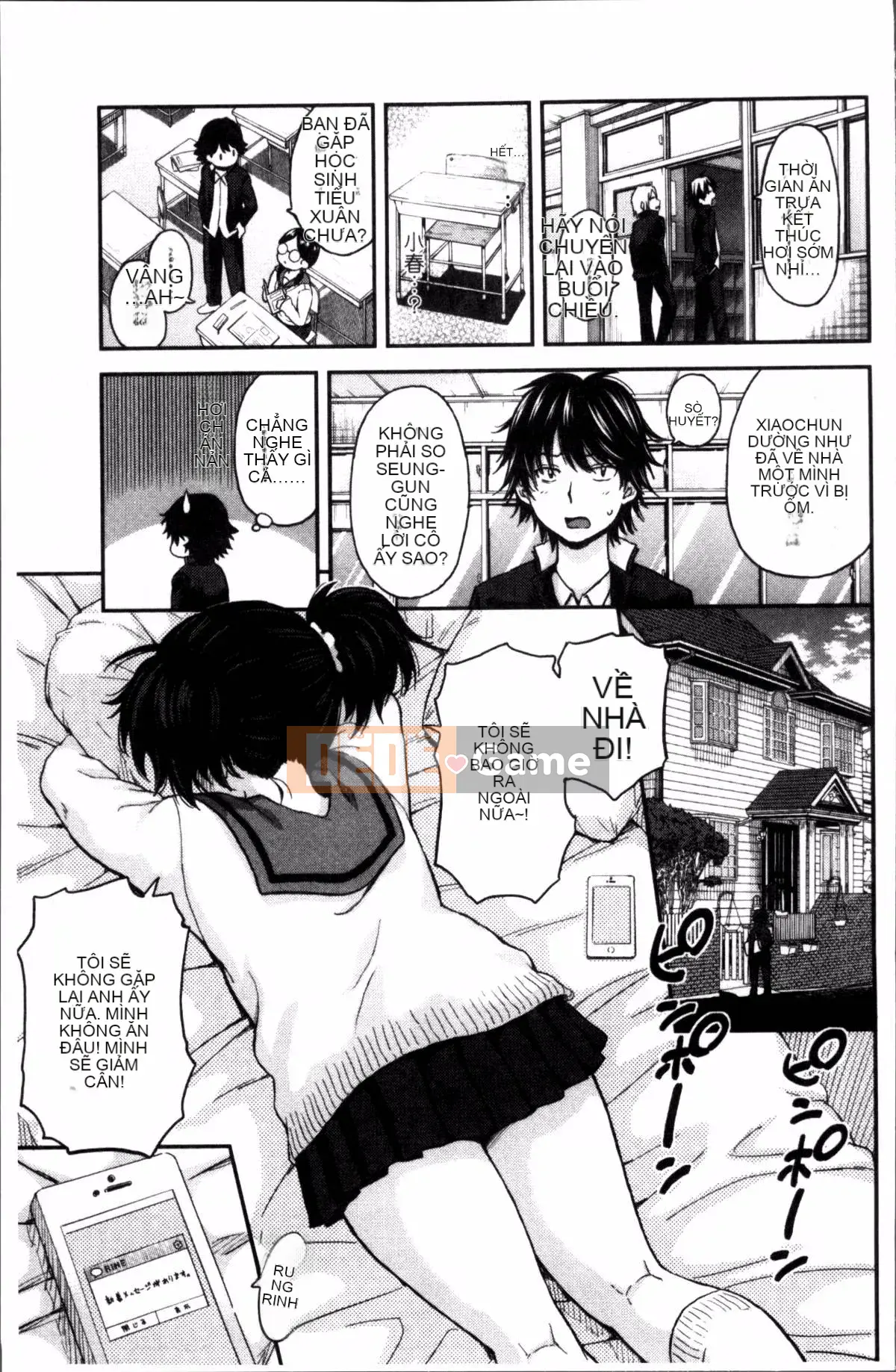 [Nhóm quét 4K][Higashino Mikan] Nóng và nhớp nháp