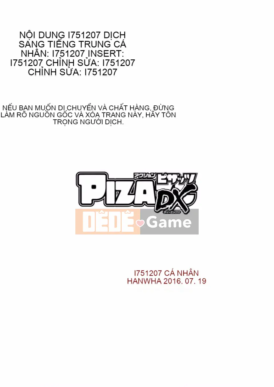 [Nagashima Chousuke] Con gái phải chết!