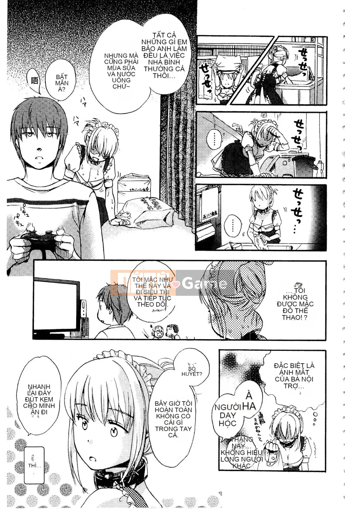 [Saeki] Một ngày nô lệ