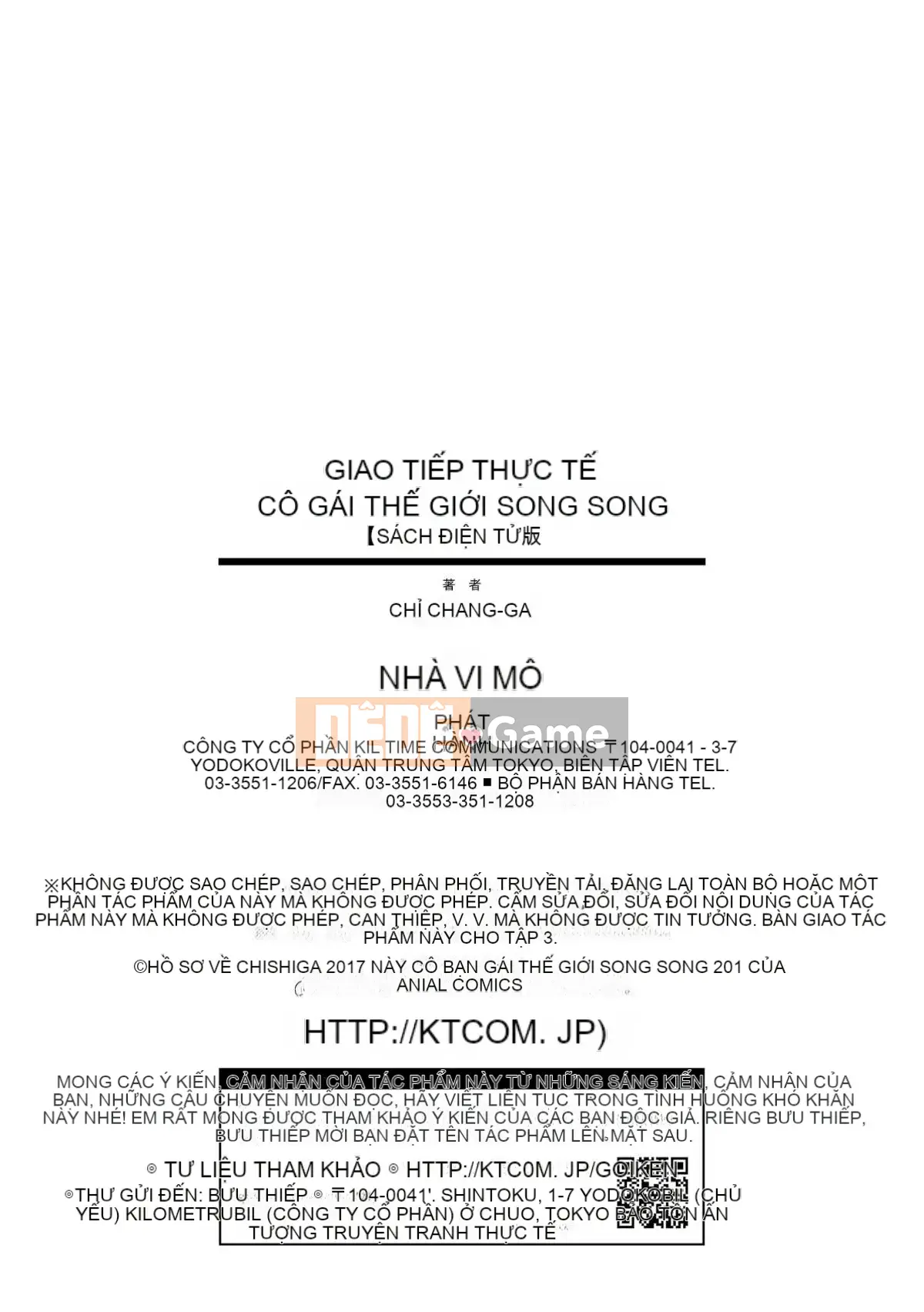 [Chimi Changa] Thế giới song song Kanojo