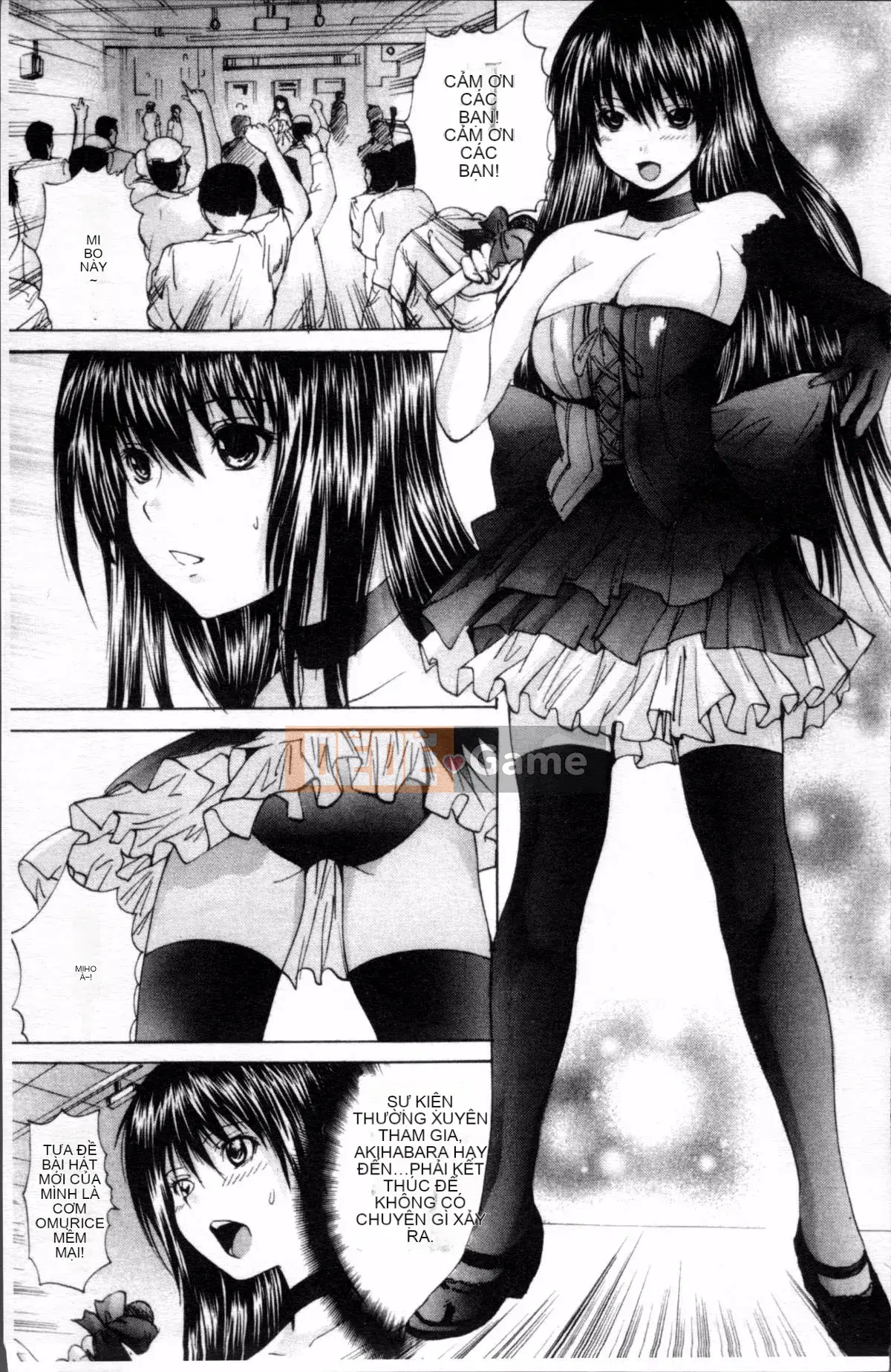 [Nhóm quét 4K][Saeki Tsukishita] Hy sinh trực tiếp