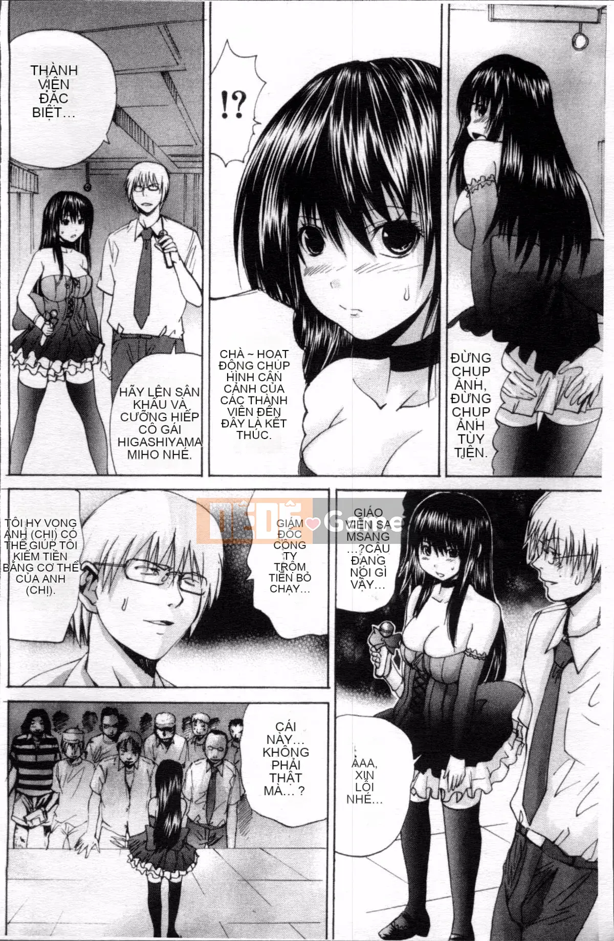 [Nhóm quét 4K][Saeki Tsukishita] Hy sinh trực tiếp