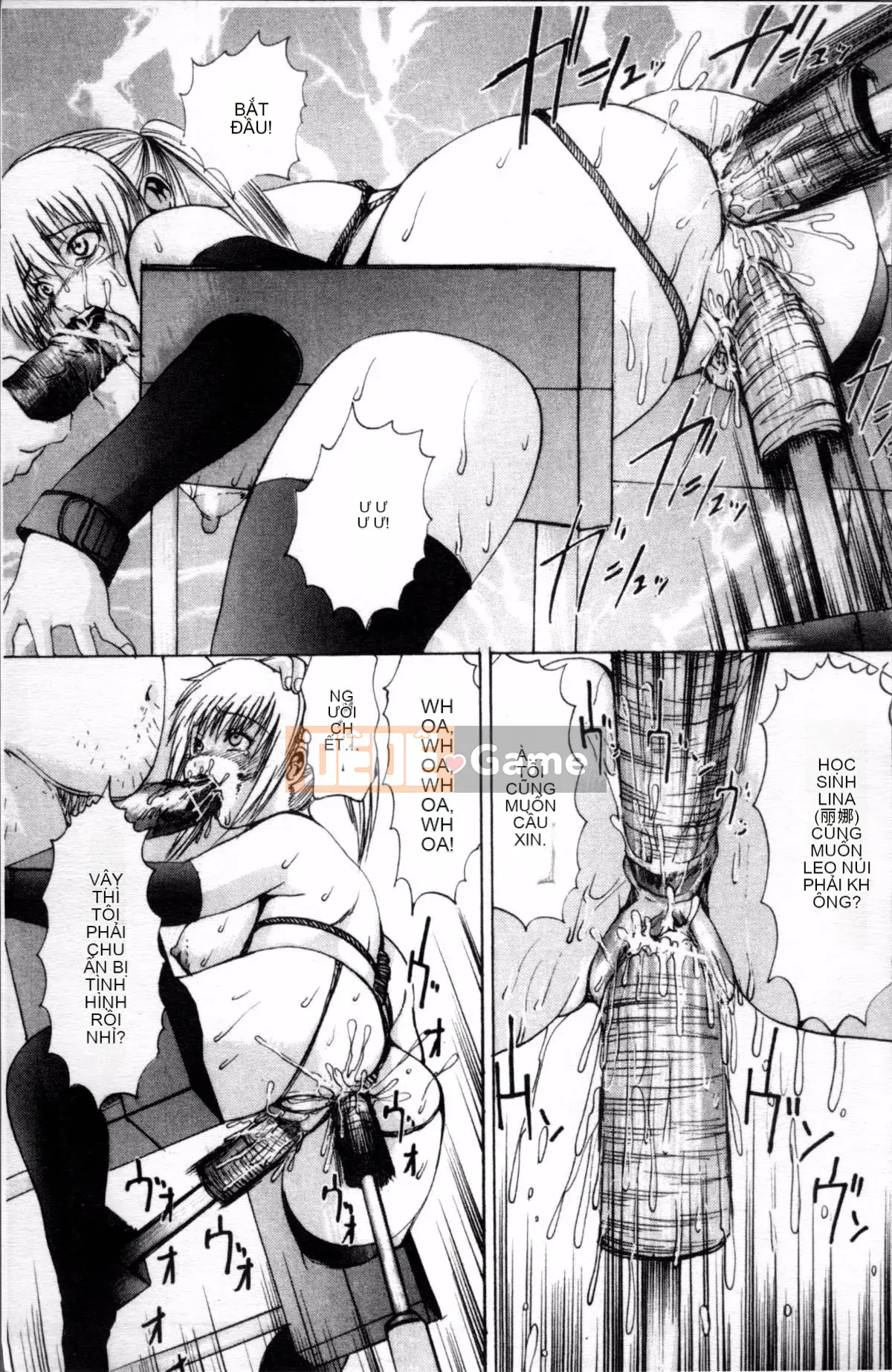 [Nhóm quét 4K][Saeki Tsukishita] Hy sinh trực tiếp