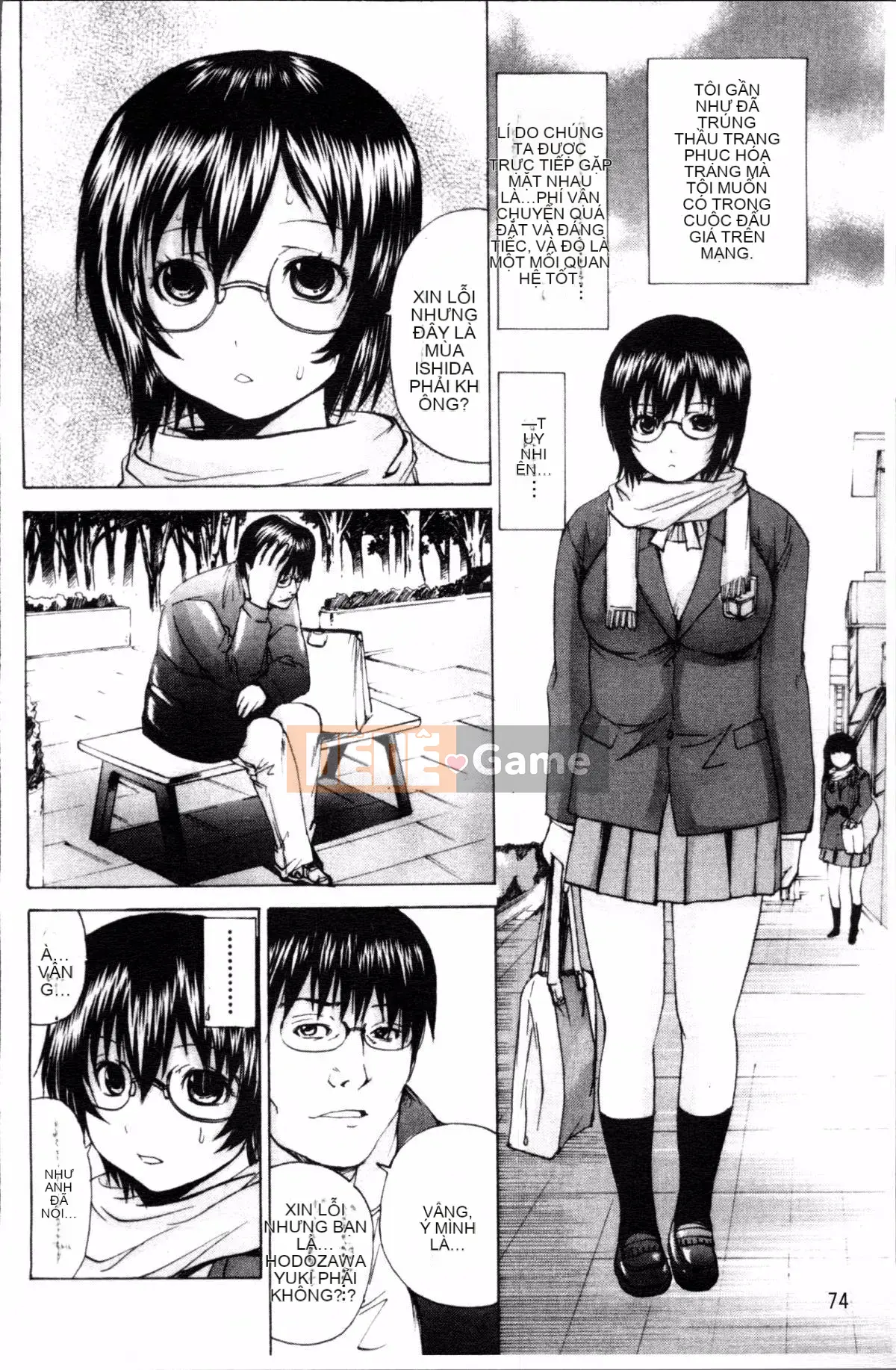 [Nhóm quét 4K][Saeki Tsukishita] Hy sinh trực tiếp