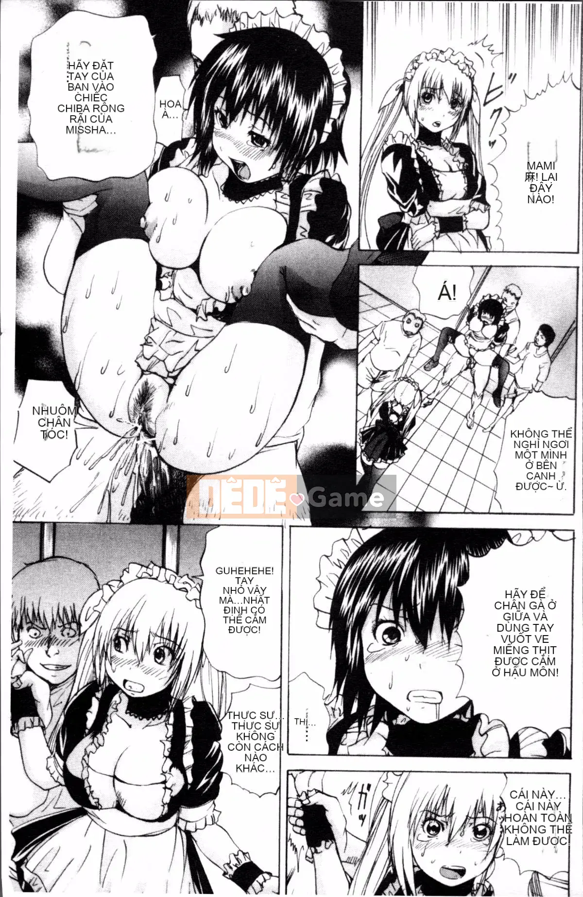 [Nhóm quét 4K][Saeki Tsukishita] Hy sinh trực tiếp