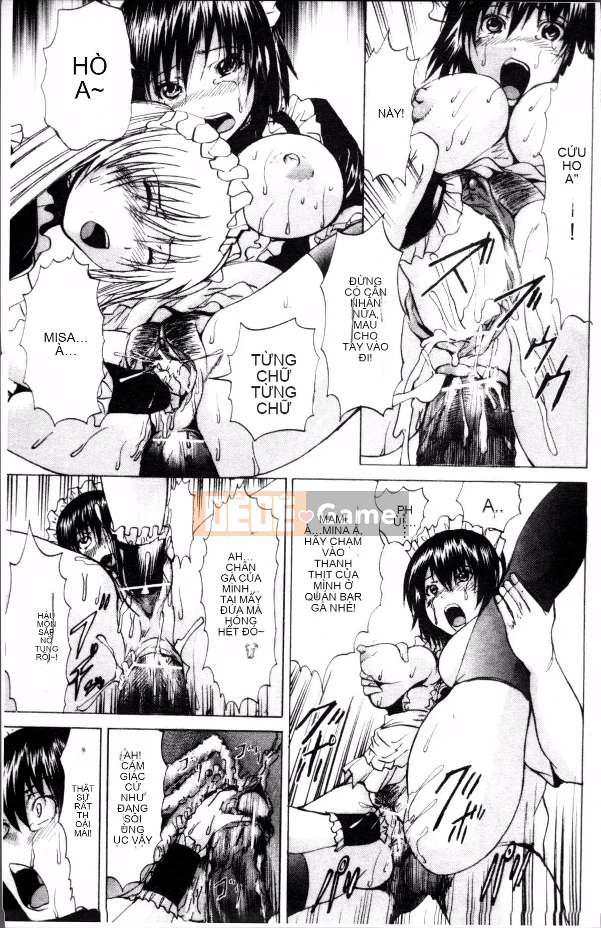 [Nhóm quét 4K][Saeki Tsukishita] Hy sinh trực tiếp