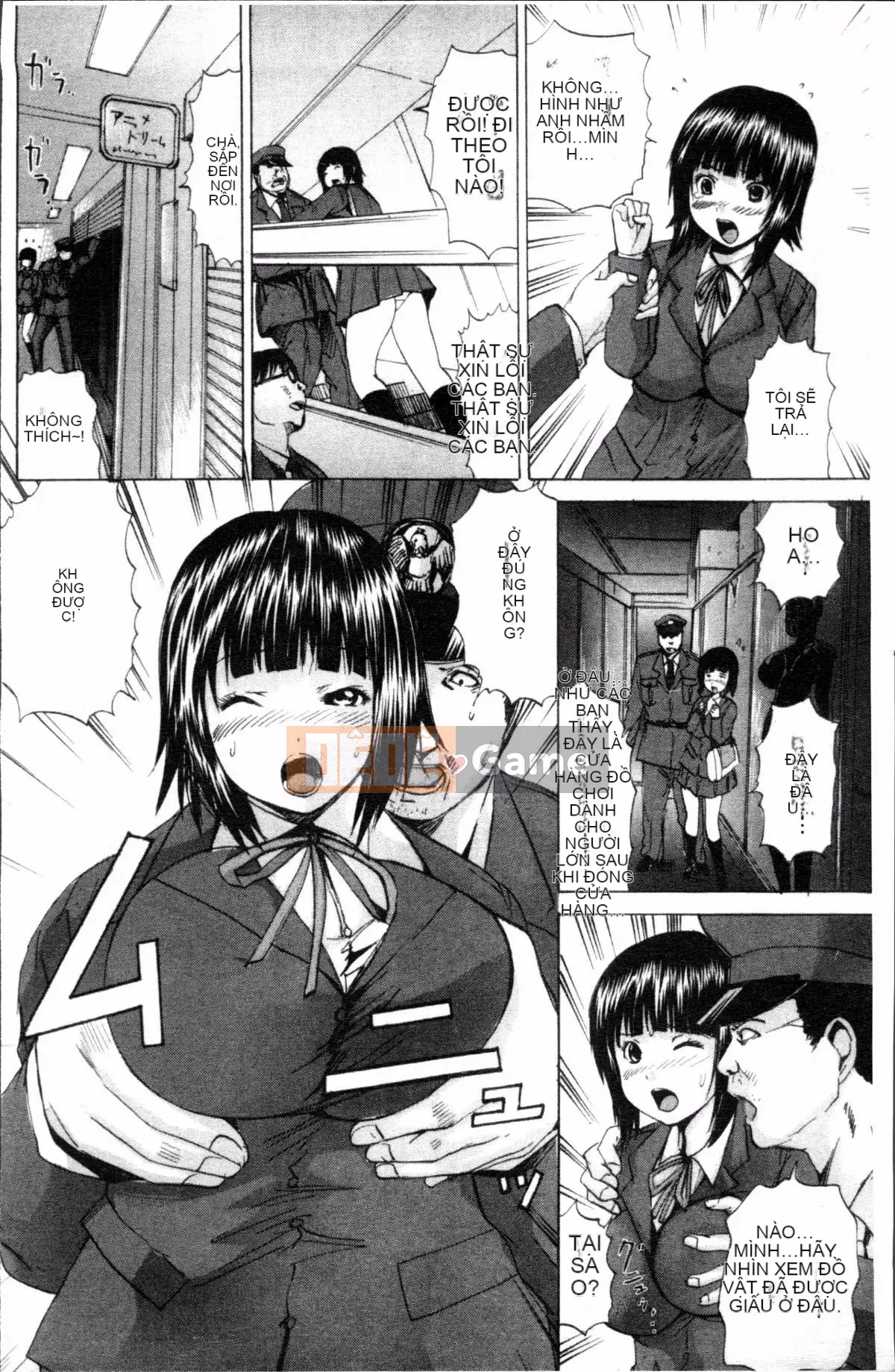 [Nhóm quét 4K][Saeki Tsukishita] Hy sinh trực tiếp