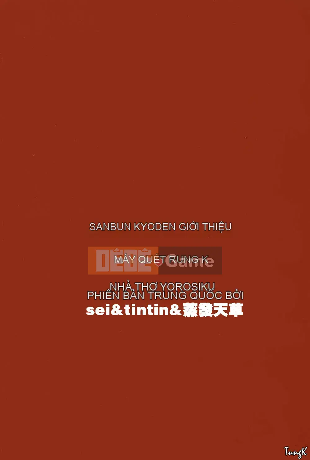 [Yamabunkyoden] Túp lều không cửa sổ