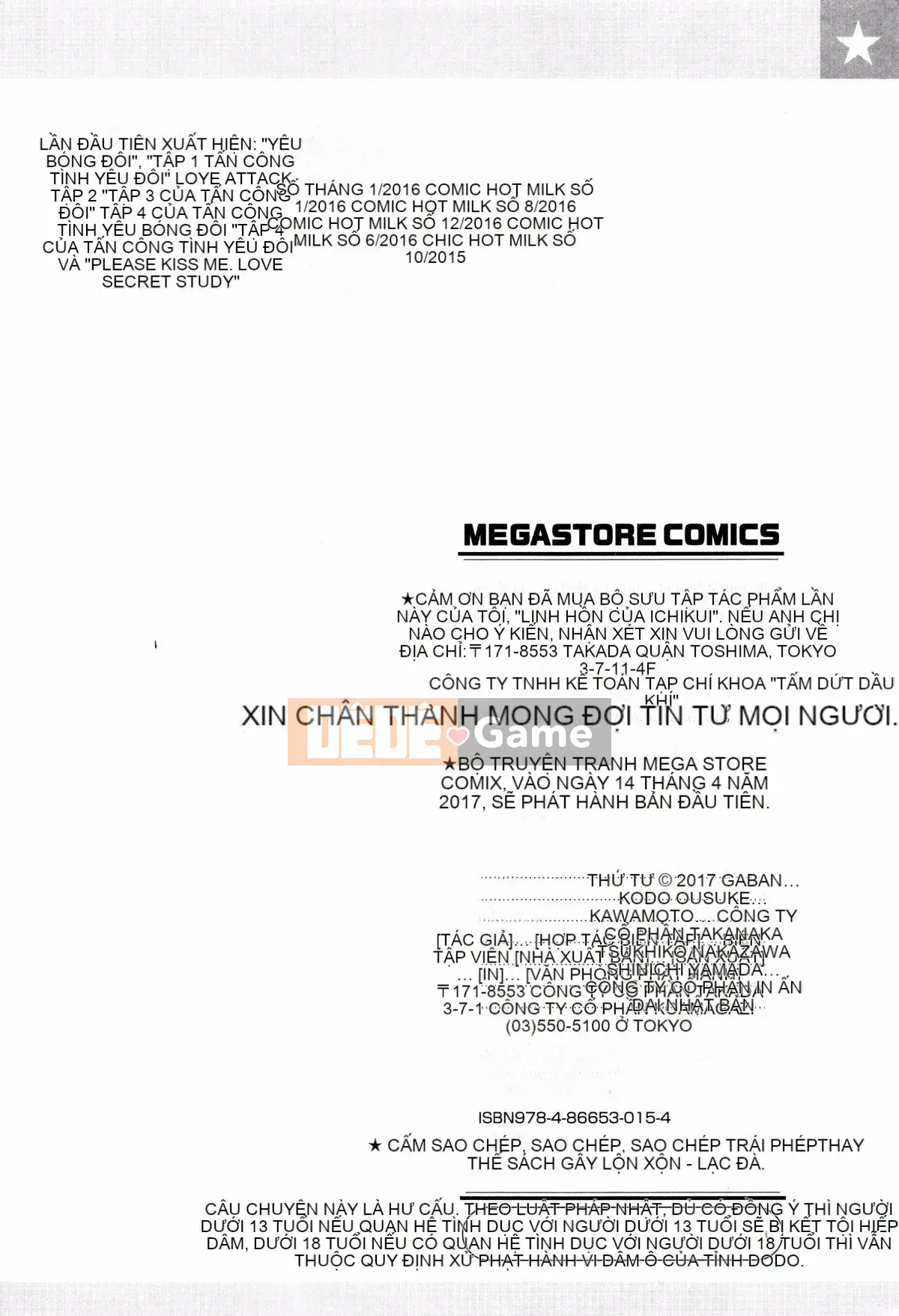 [Goban] Linh hồn sữa Ichikyu