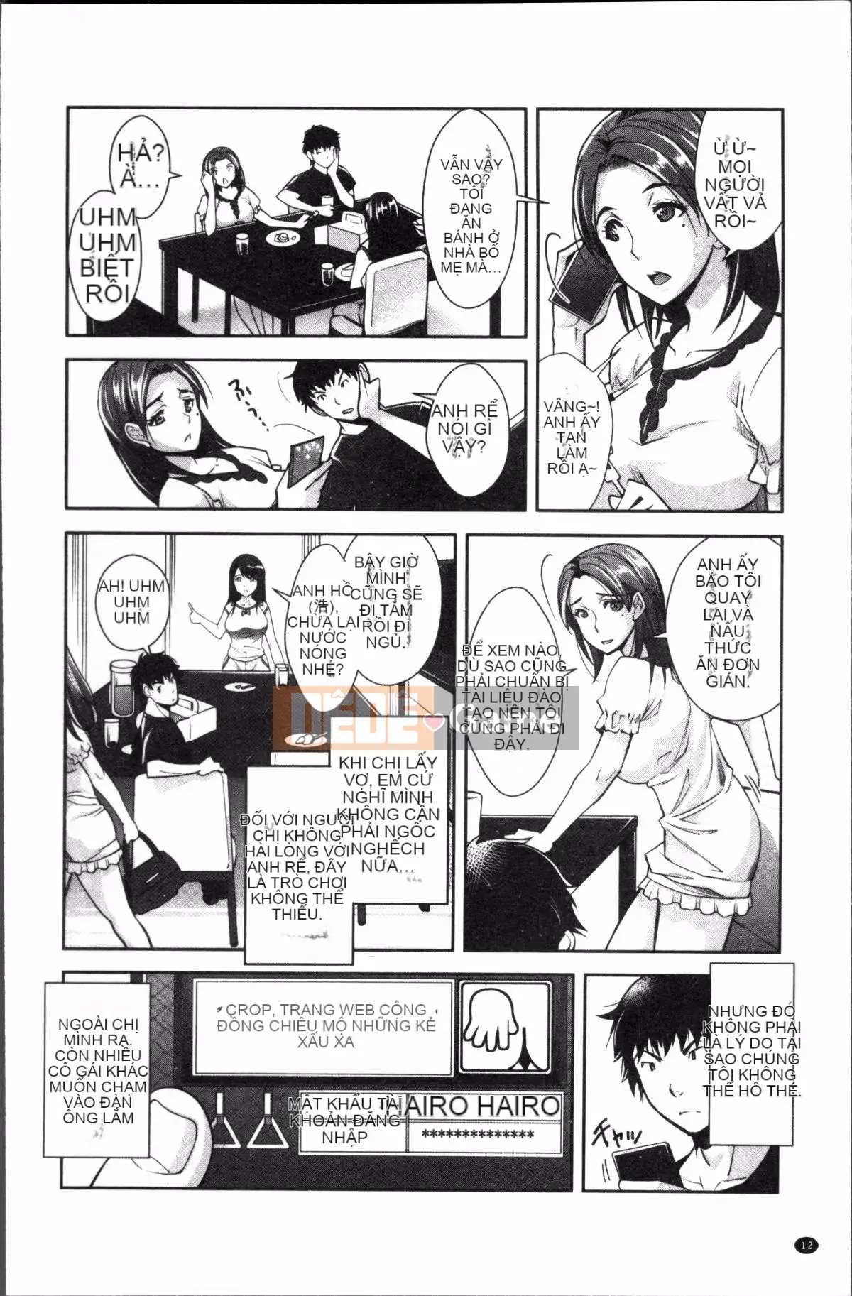 [Nhóm quét 4K][Mellow Sawajiri] Sách trắng về kẻ quấy rối loạn luân